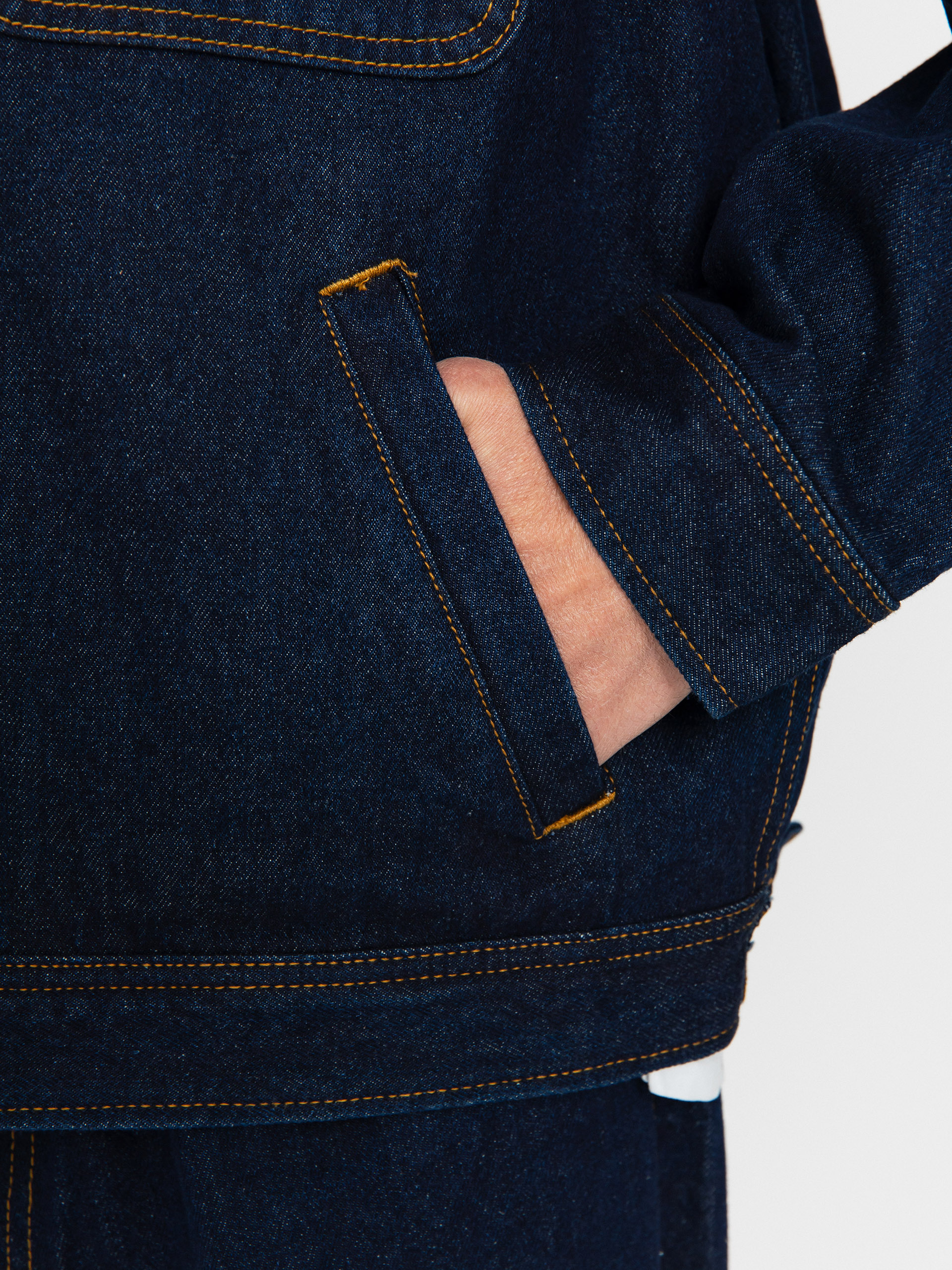 Kurtka OBEY Opena Jacket (rinse indigo)