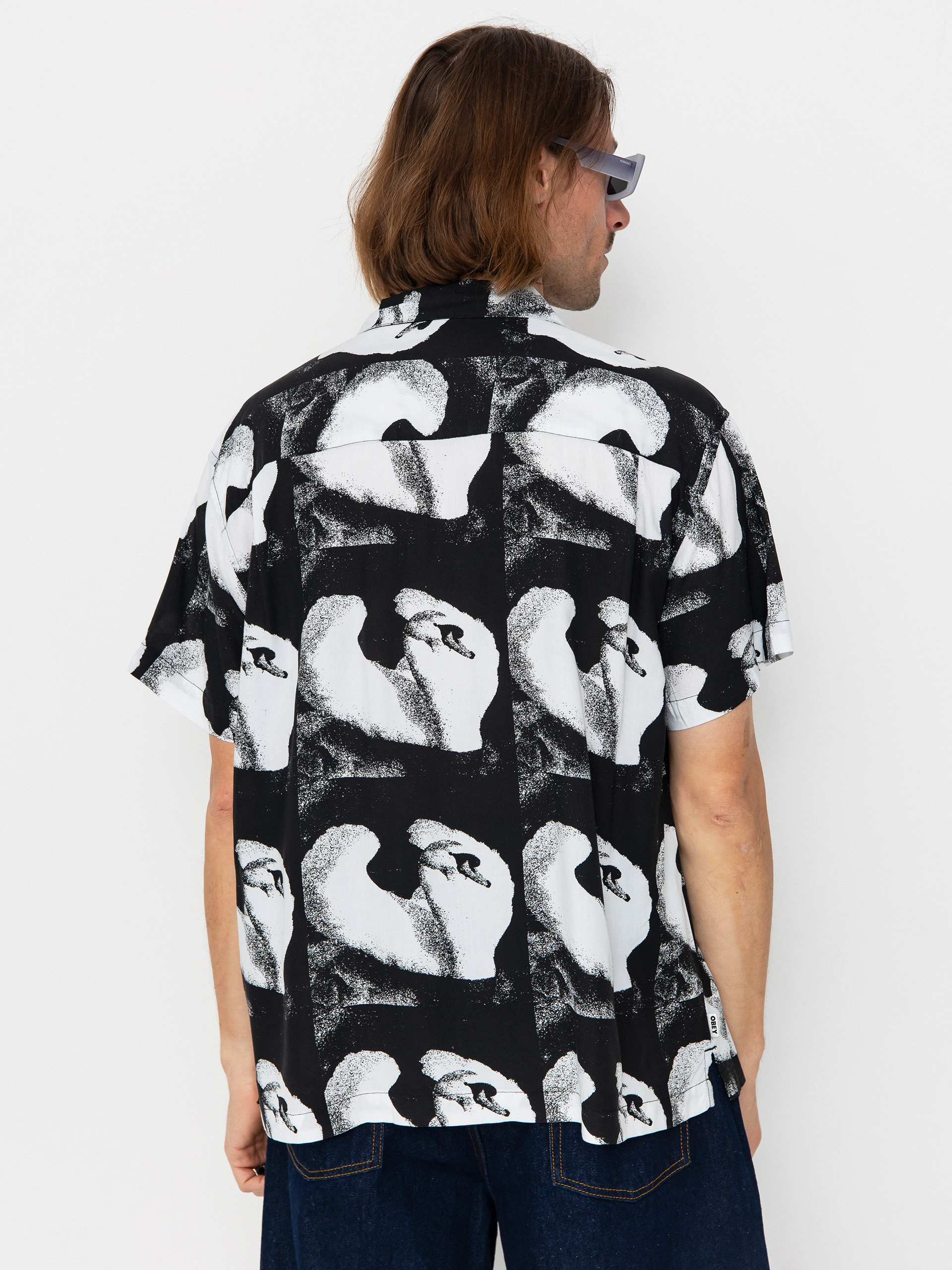 Koszula OBEY Ambre (white multi)