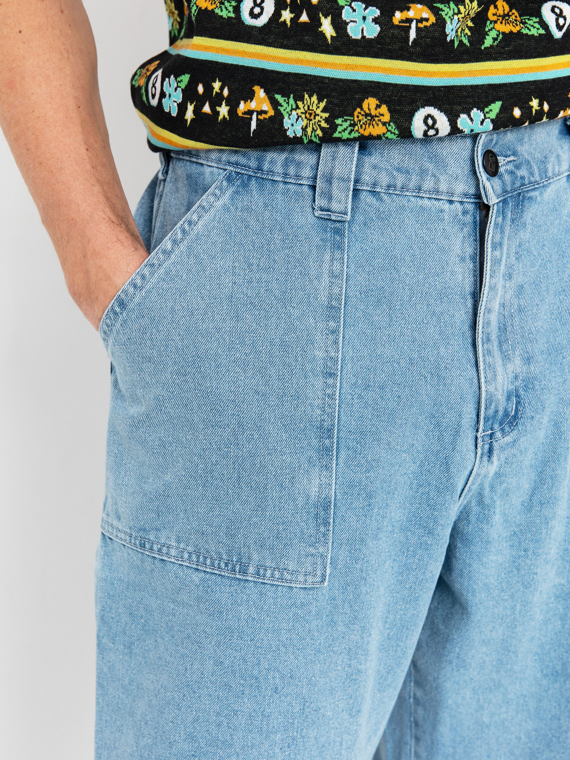 Spodnie Poetic Collective Painter (light denim wash)