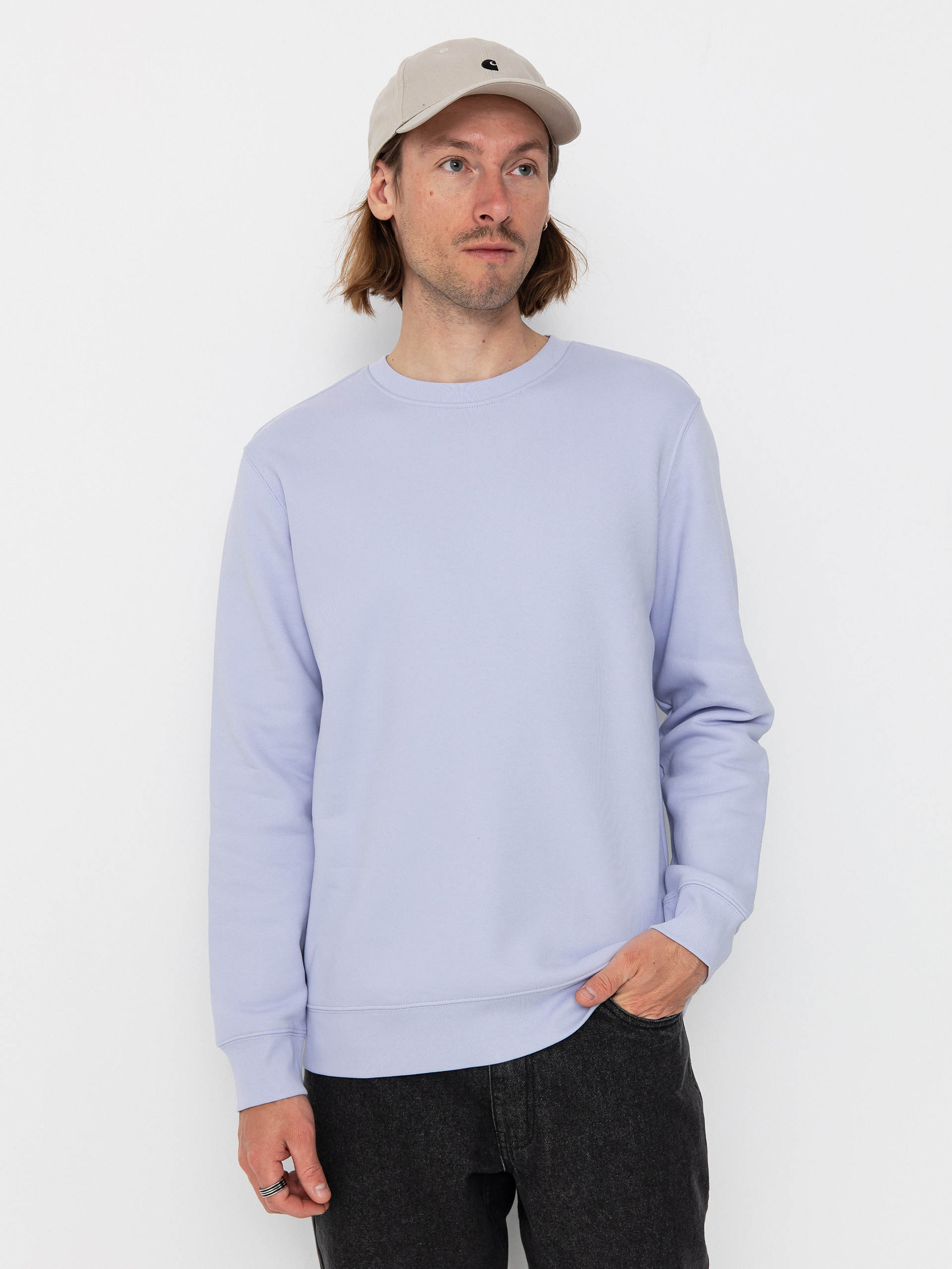 Bluza Poetic Collective Spray Text (purple)