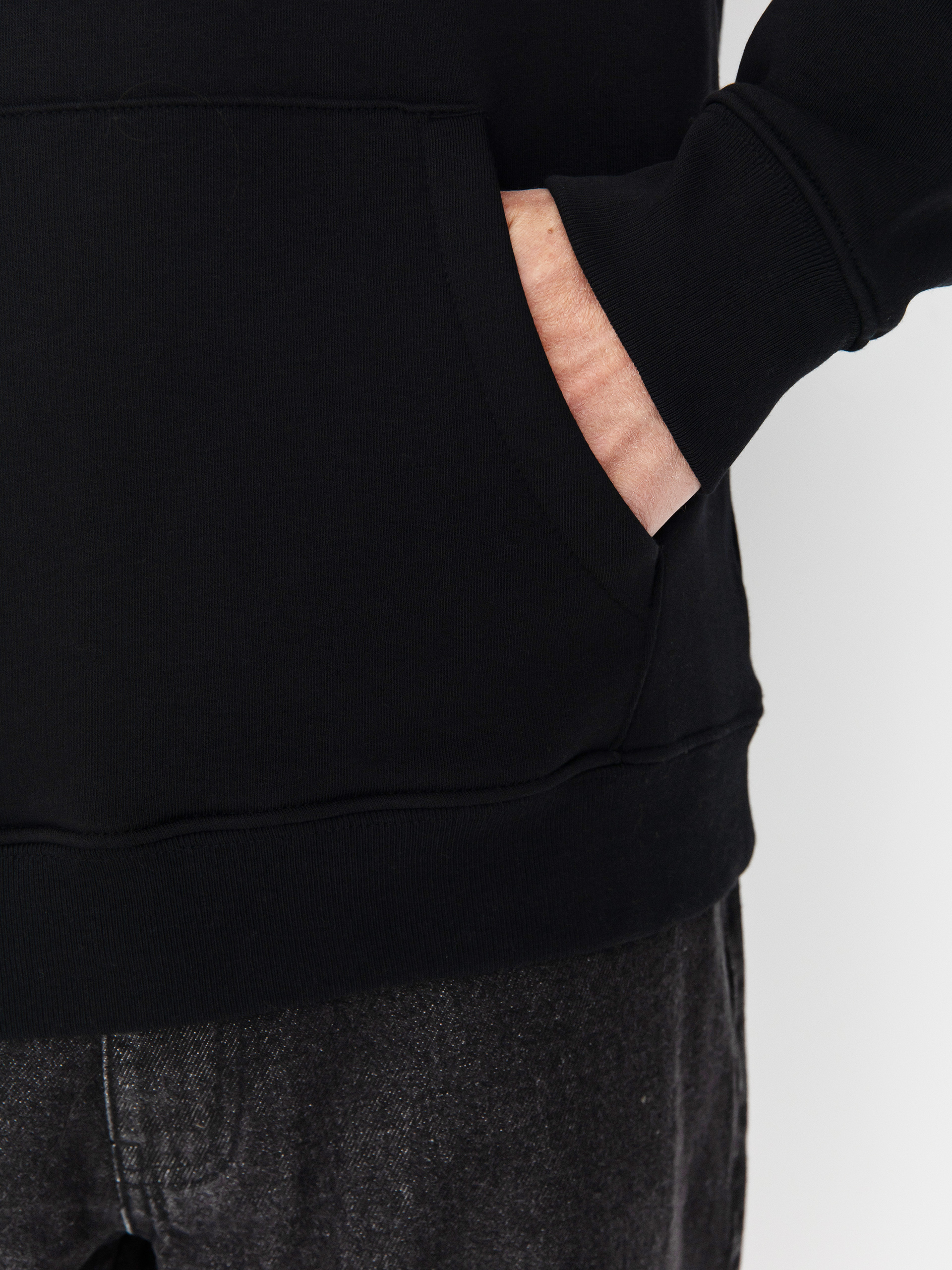 Bluza z kapturem Poetic Collective Space HD (black)