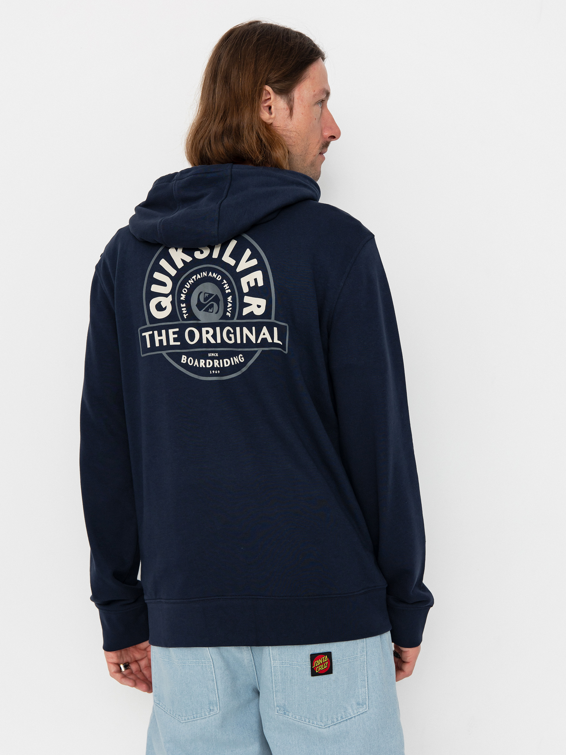 Bluza z kapturem Quiksilver Graphic Mix ZHD (dark navy)