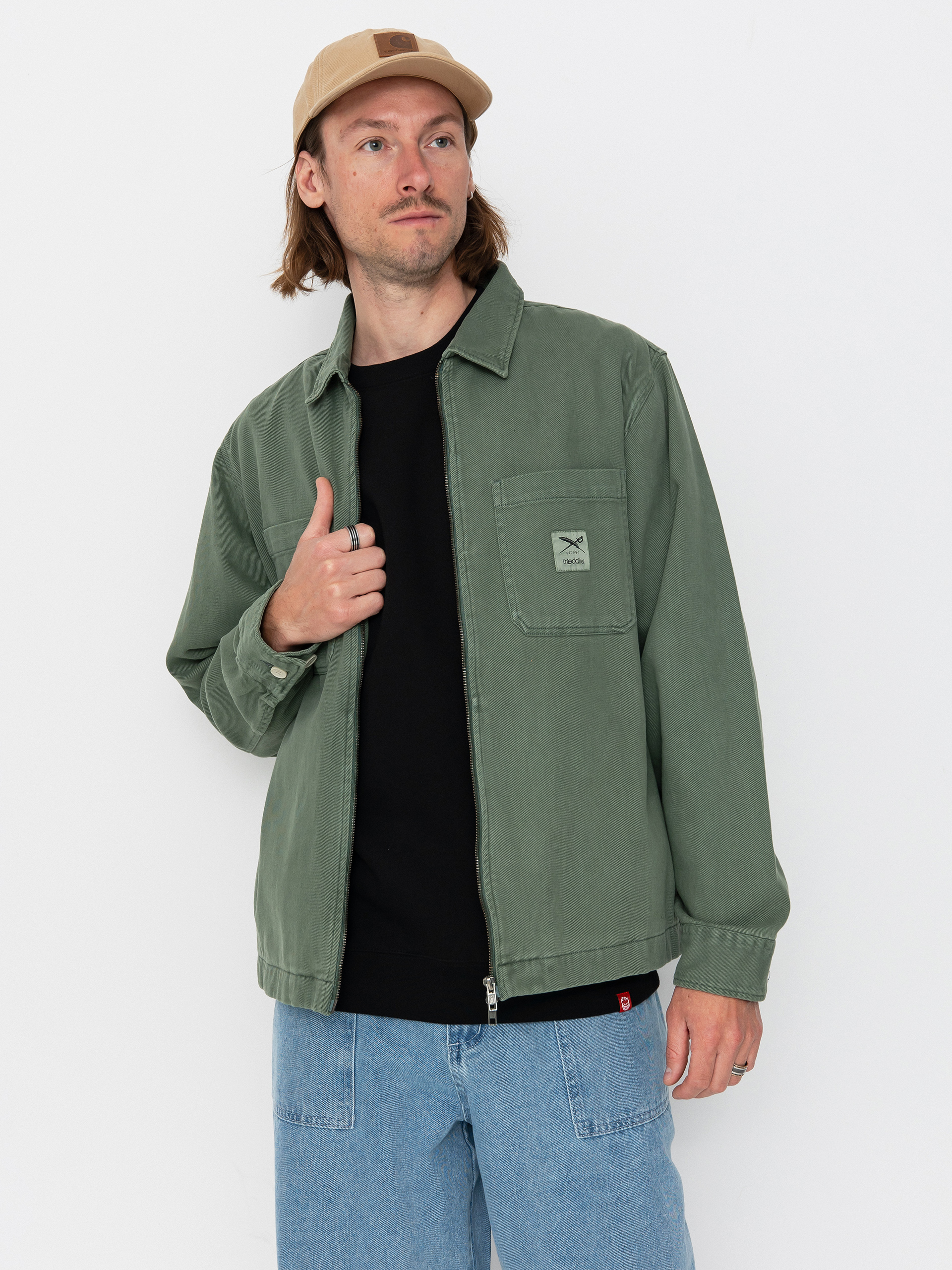 Kurtka Iriedaily Nanolo Shirt (sage)