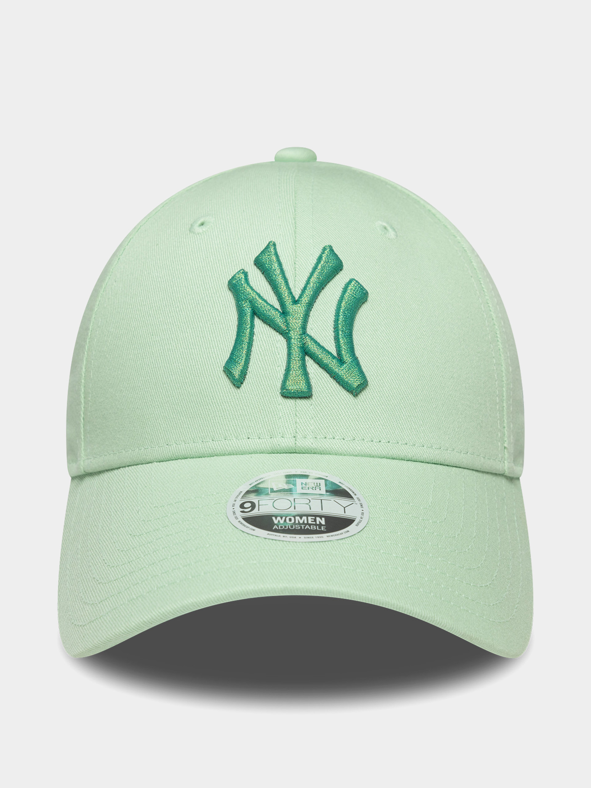 Czapka z daszkiem New Era Metallic Logo 9Forty New York Yankees Wmn (green)