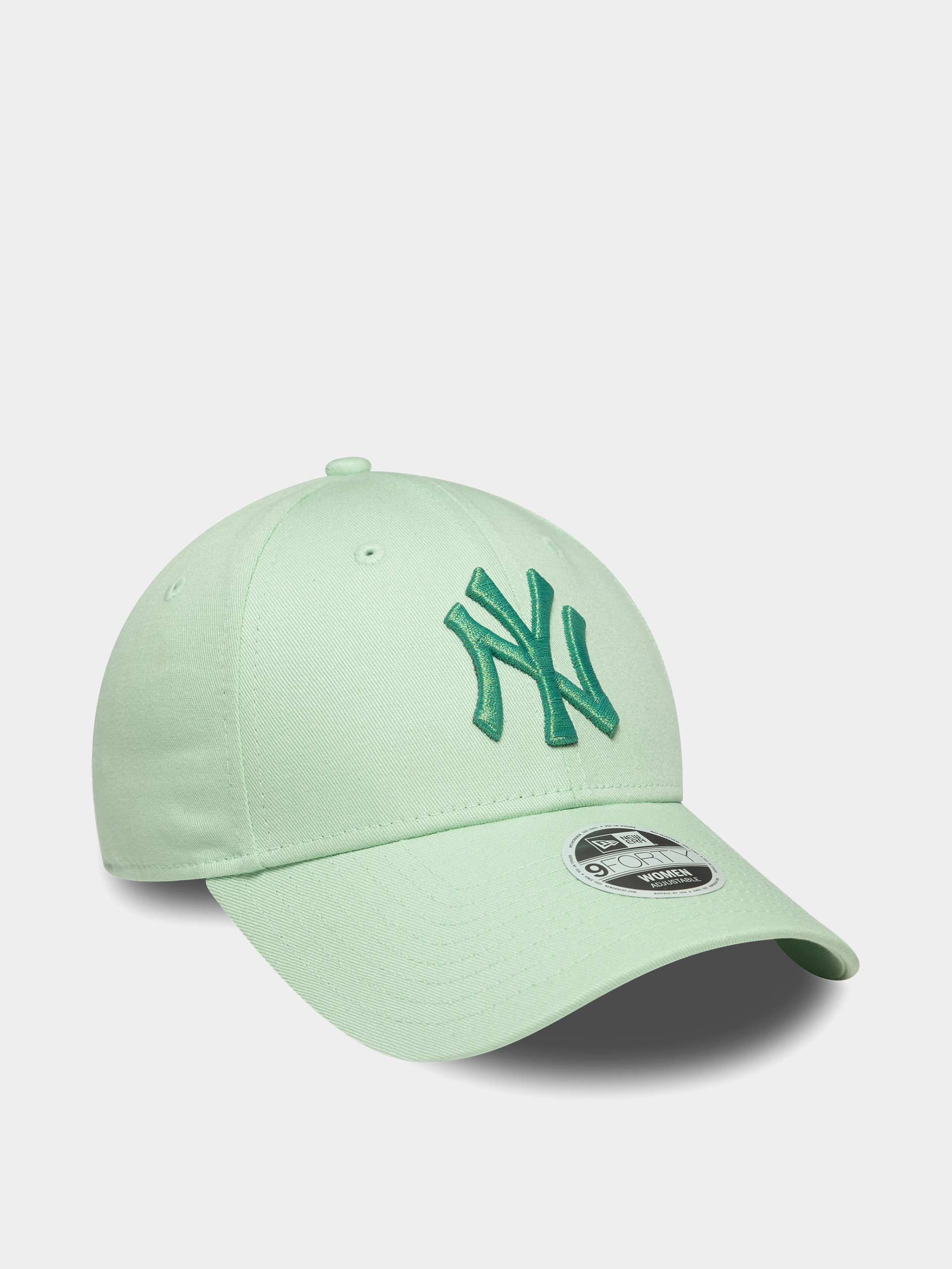 Czapka z daszkiem New Era Metallic Logo 9Forty New York Yankees Wmn (green)