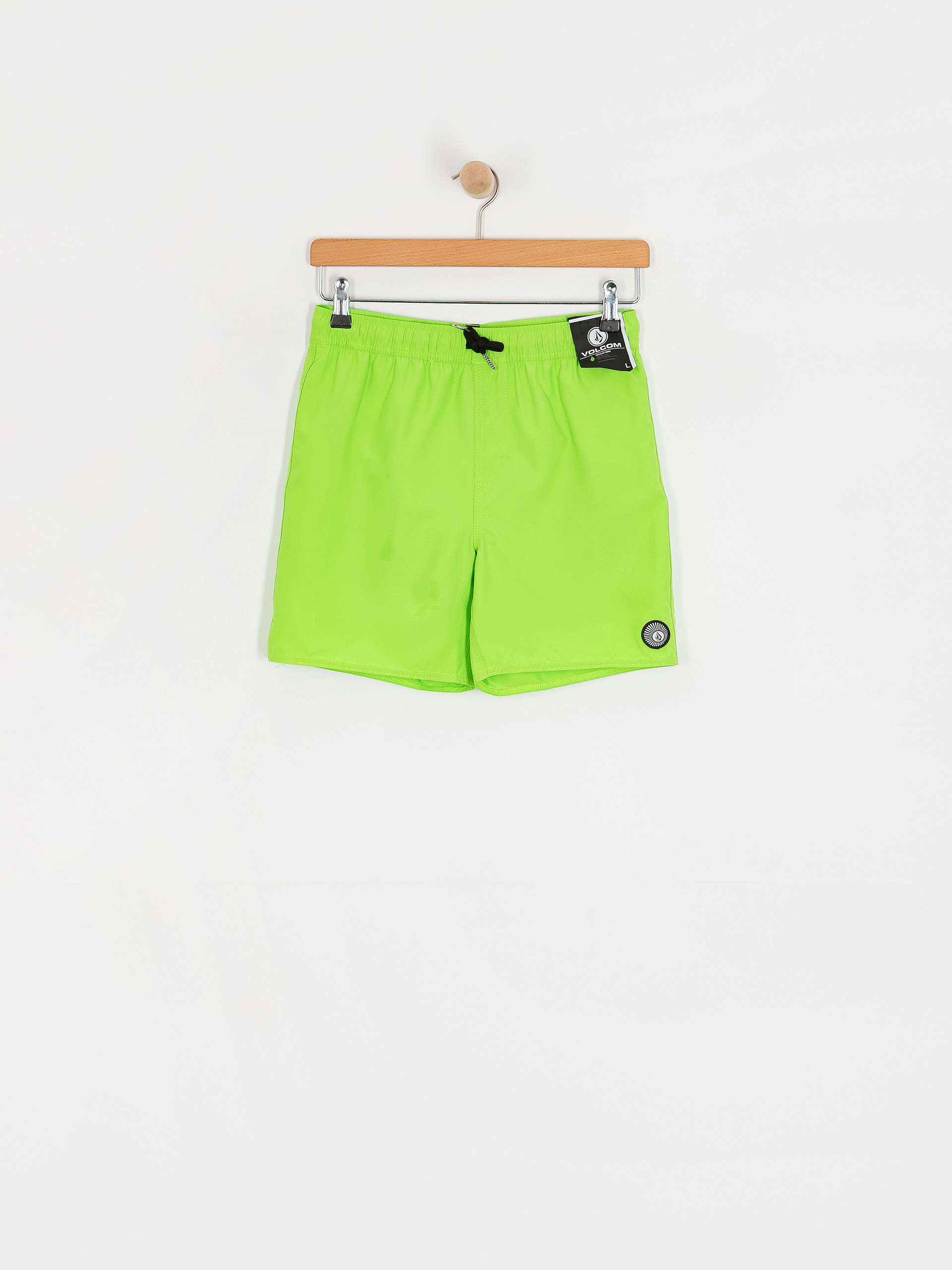 Szorty Volcom Lido Solid JR (electric green)