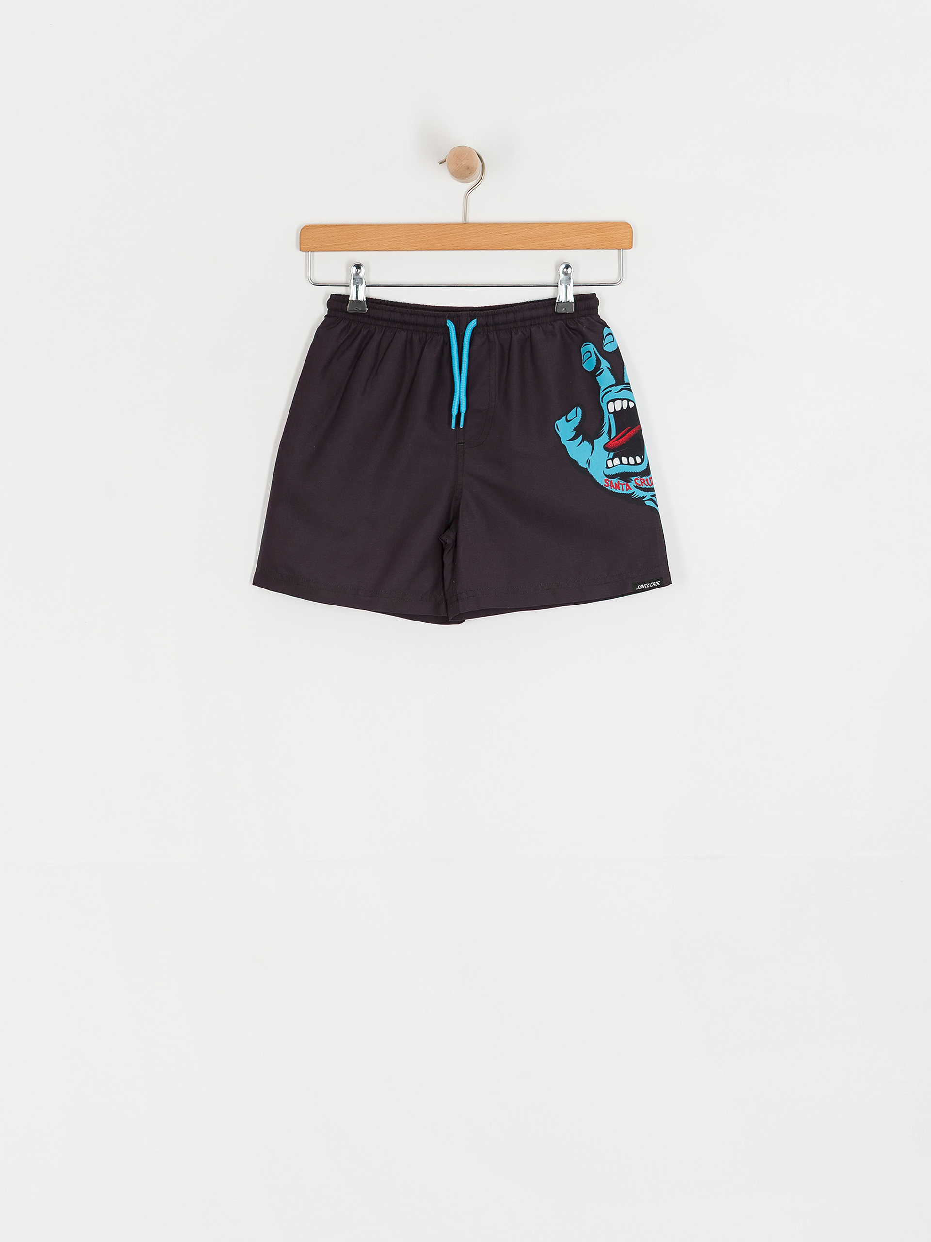 Szorty Santa Cruz Youth Screaming Hand JR (black)