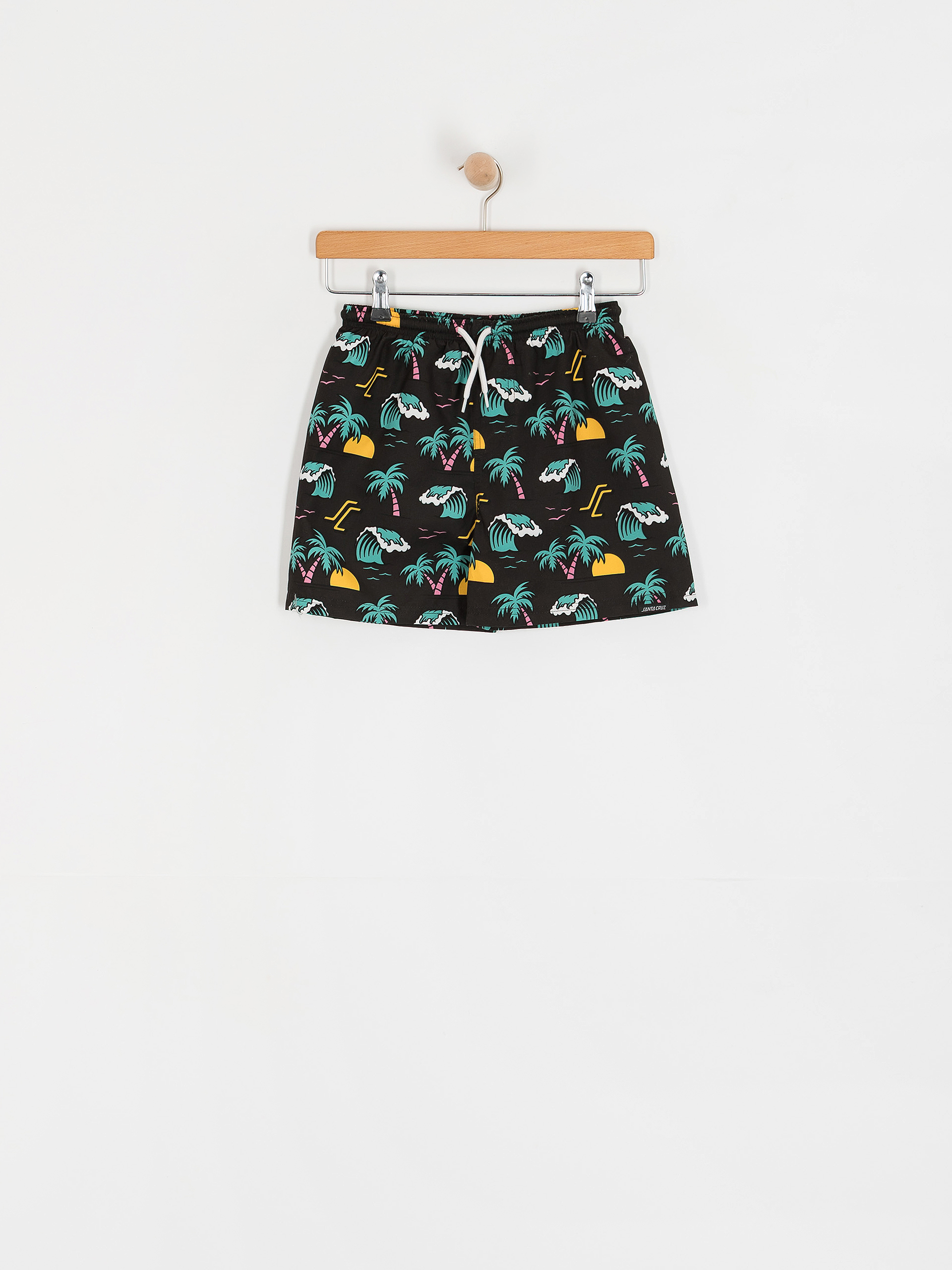Szorty Santa Cruz Youth Paradise Repeat JR (black)