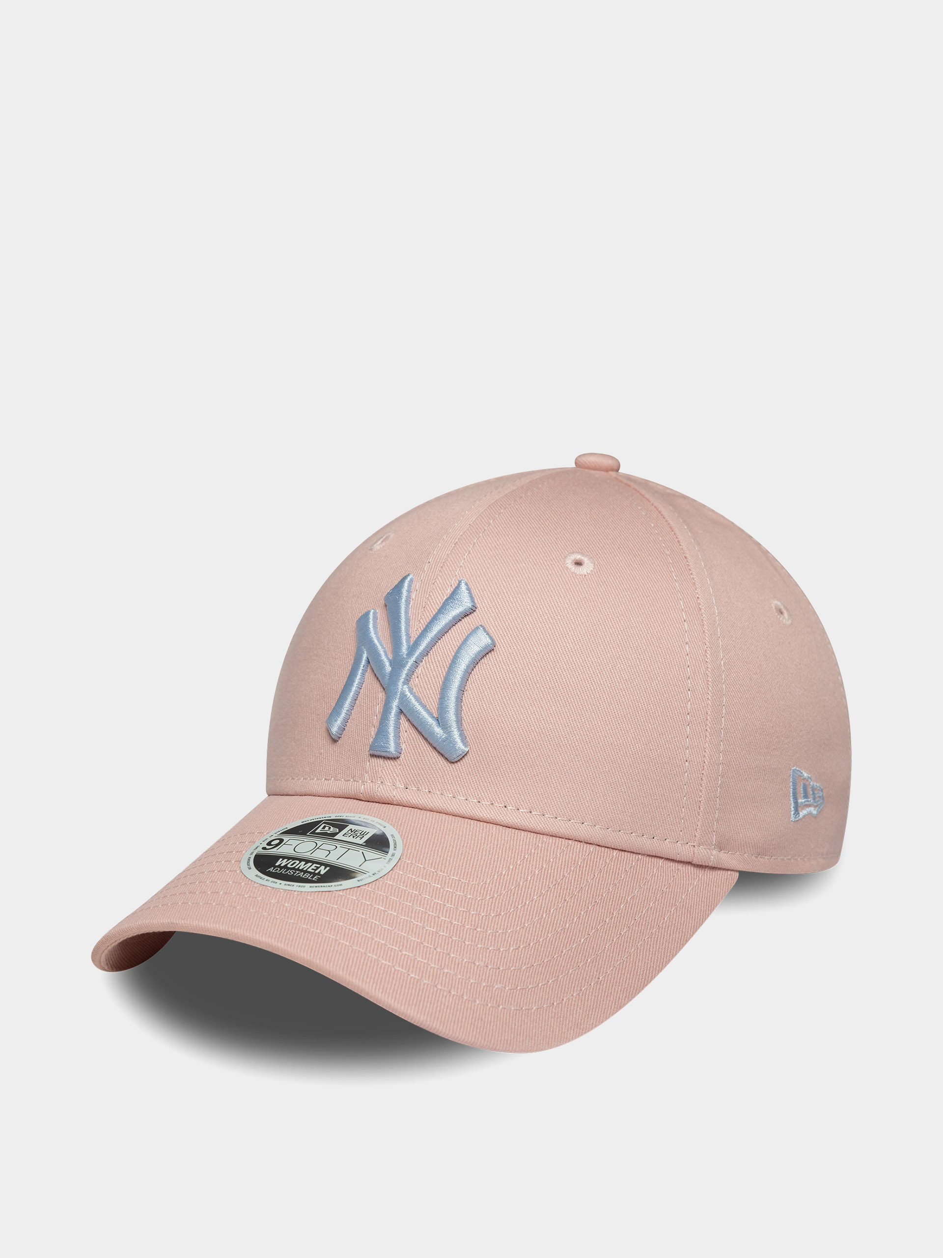 Czapka z daszkiem New Era League Essential 9Forty New York Yankees Wmn (pink)