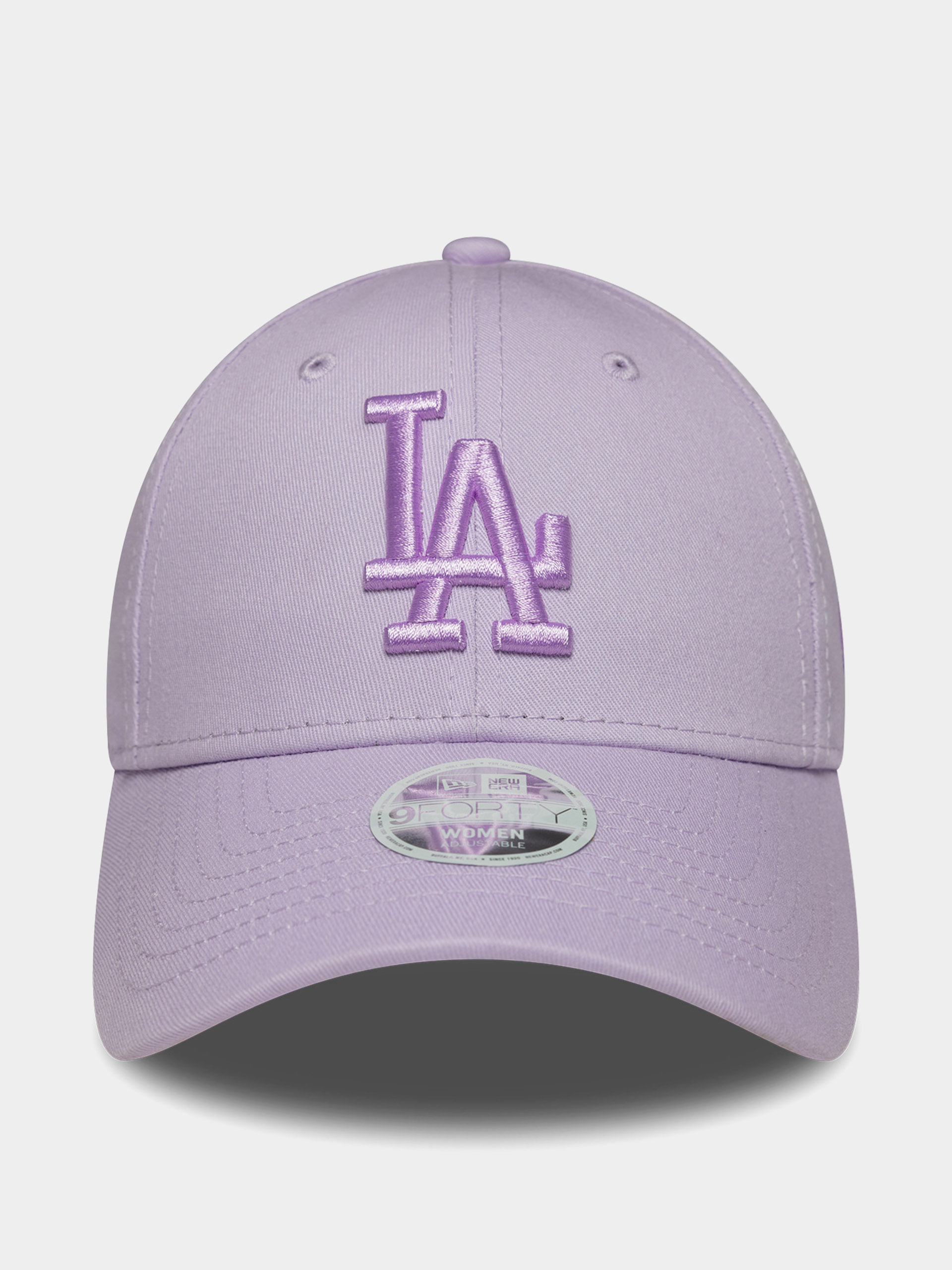 Czapka z daszkiem New Era League Essential 9Forty La Dodgers Wmn (violet)