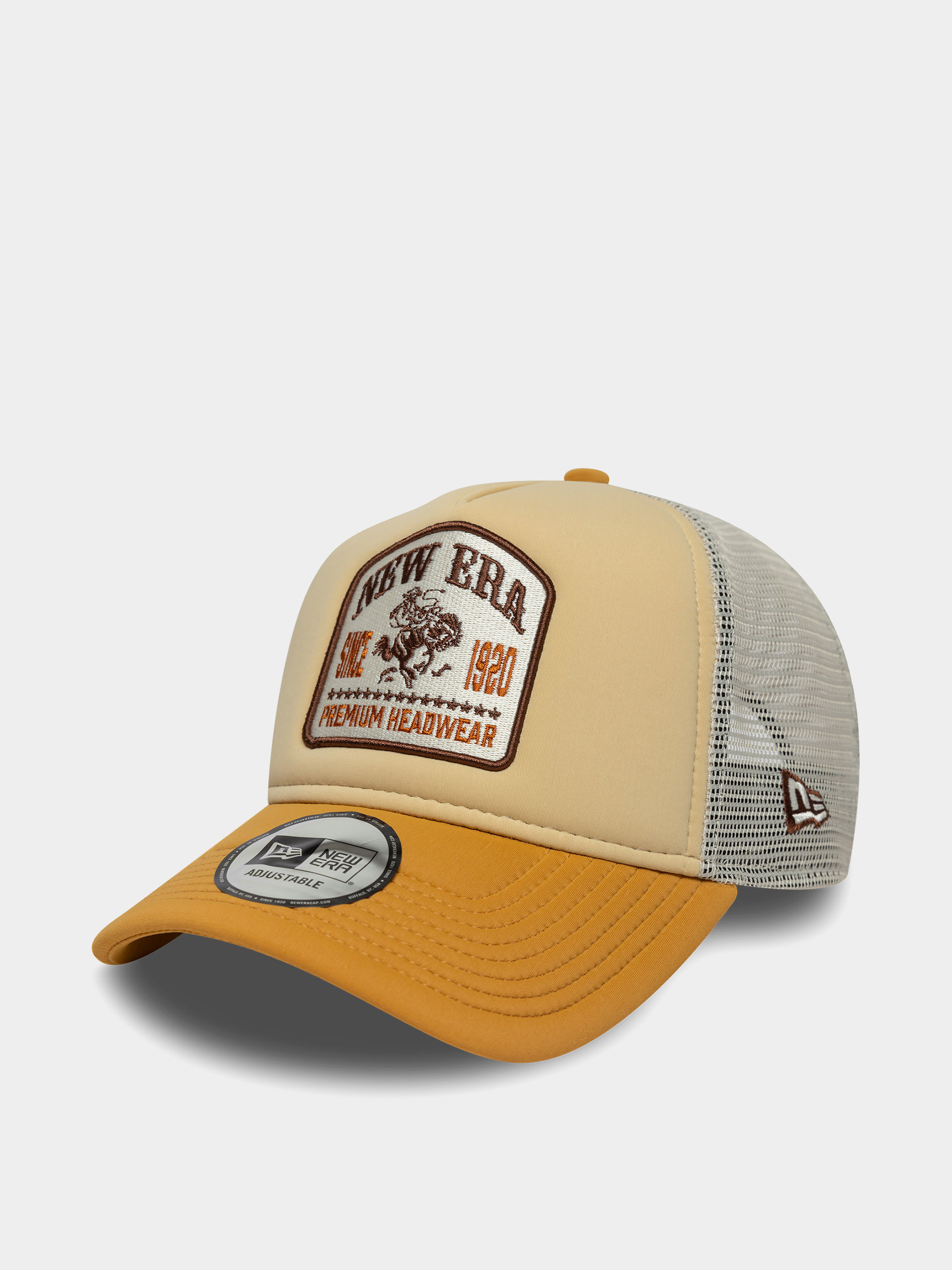 Czapka z daszkiem New Era Graphic Patch Trucker (yellow)