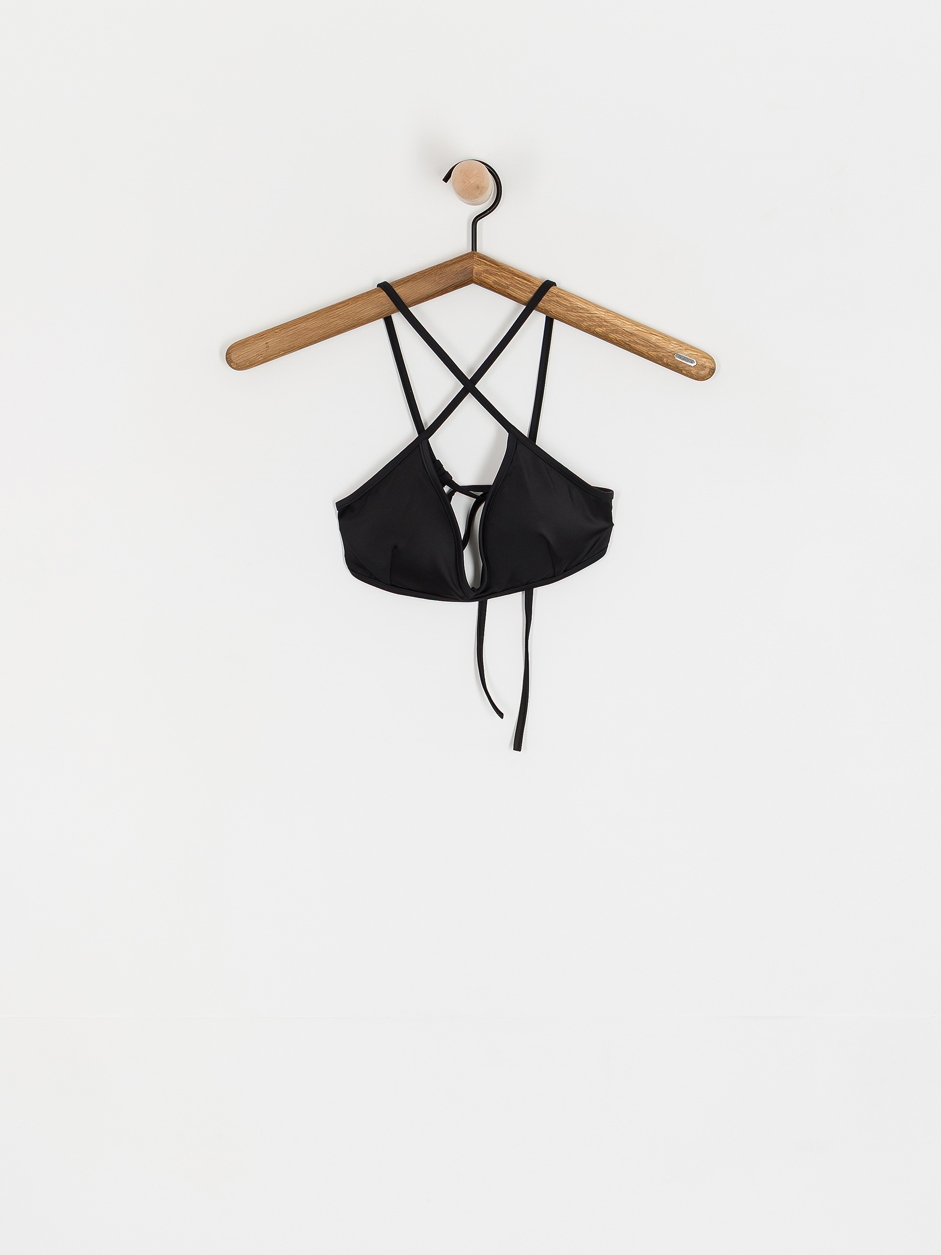 Bikini RVCA Solid Triangle Crossback Wmn (rvca black)
