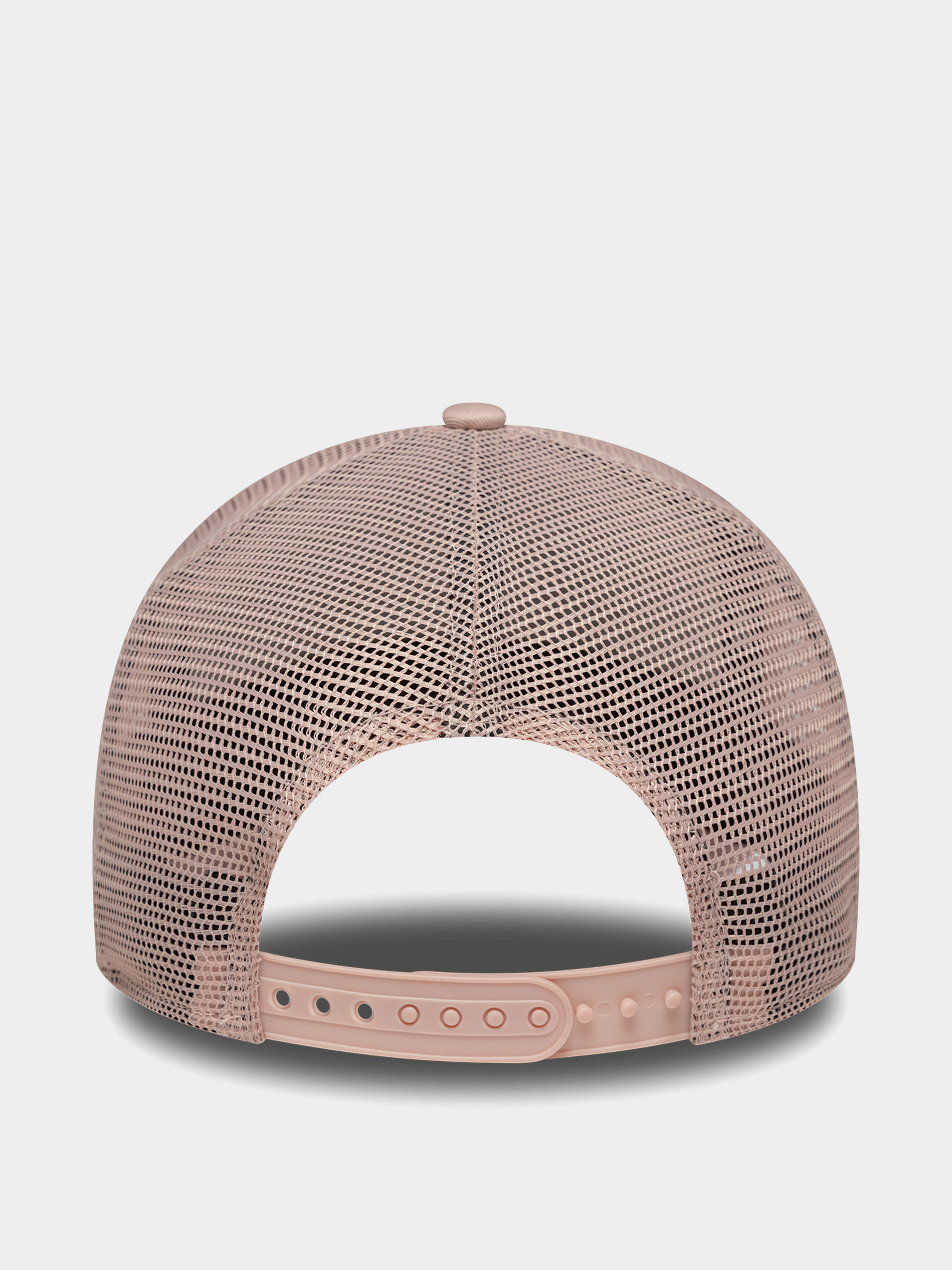Czapka z daszkiem New Era Oval Patch Trucker Wmn (pink/white)