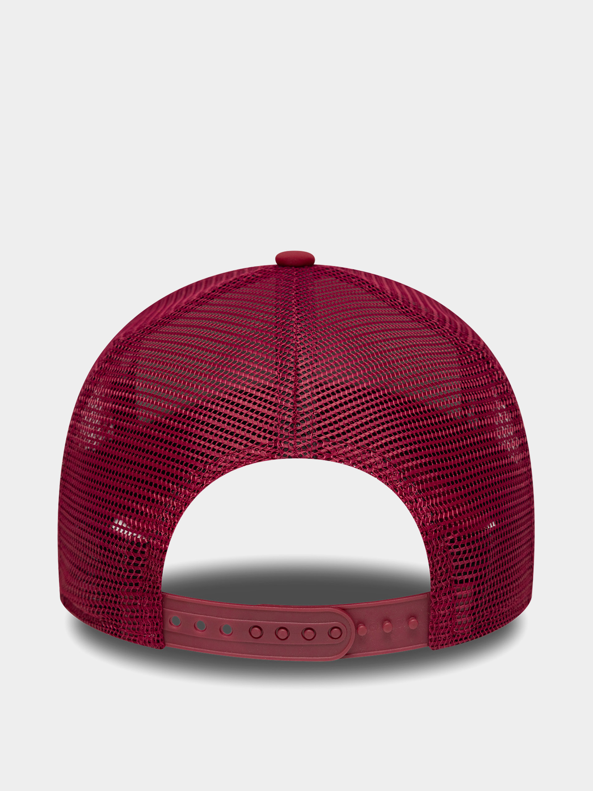 Czapka z daszkiem New Era Oval Foam Patch Trucker (cherry/white)