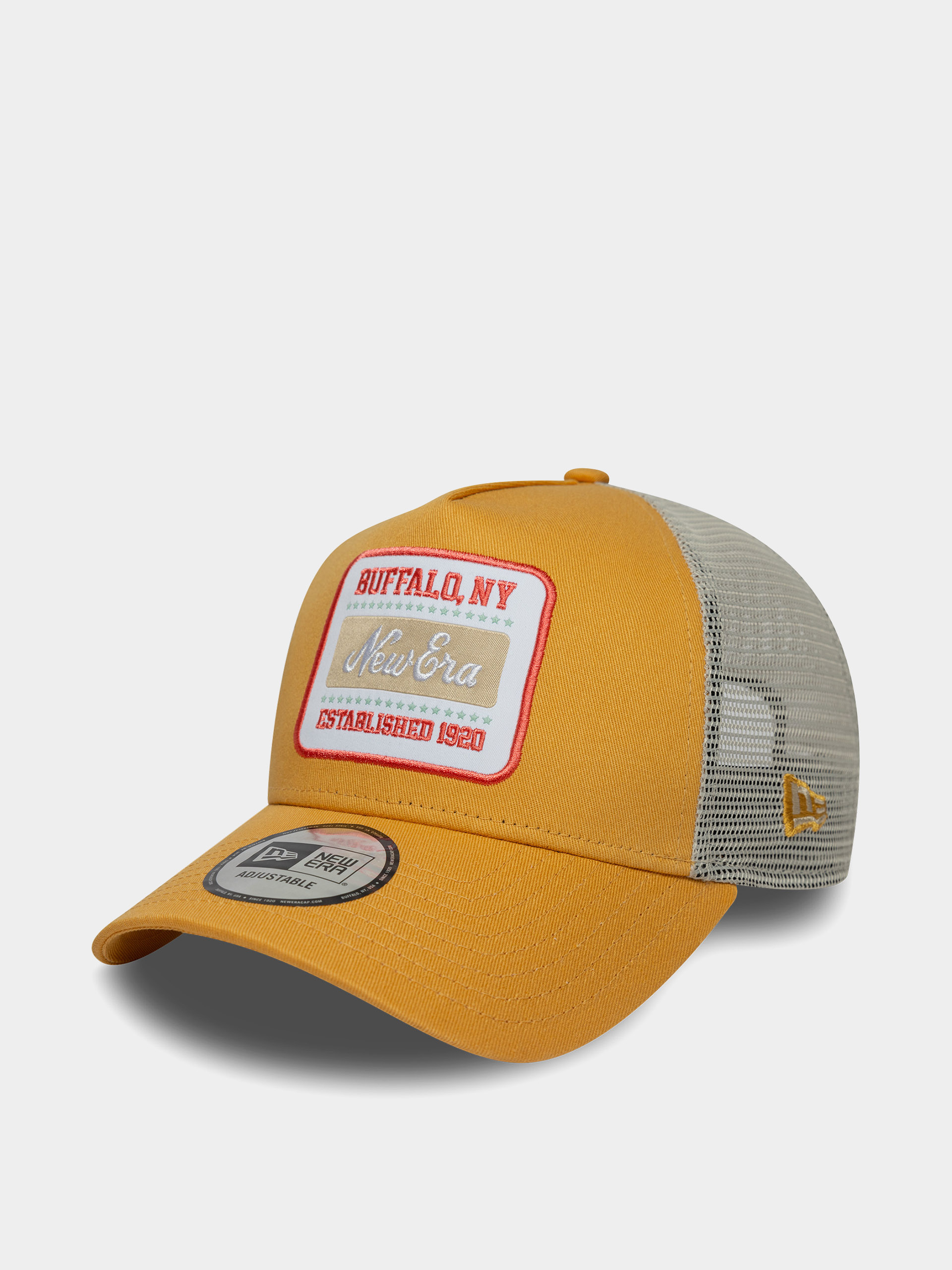 Czapka z daszkiem New Era Patch Trucker (yellow)