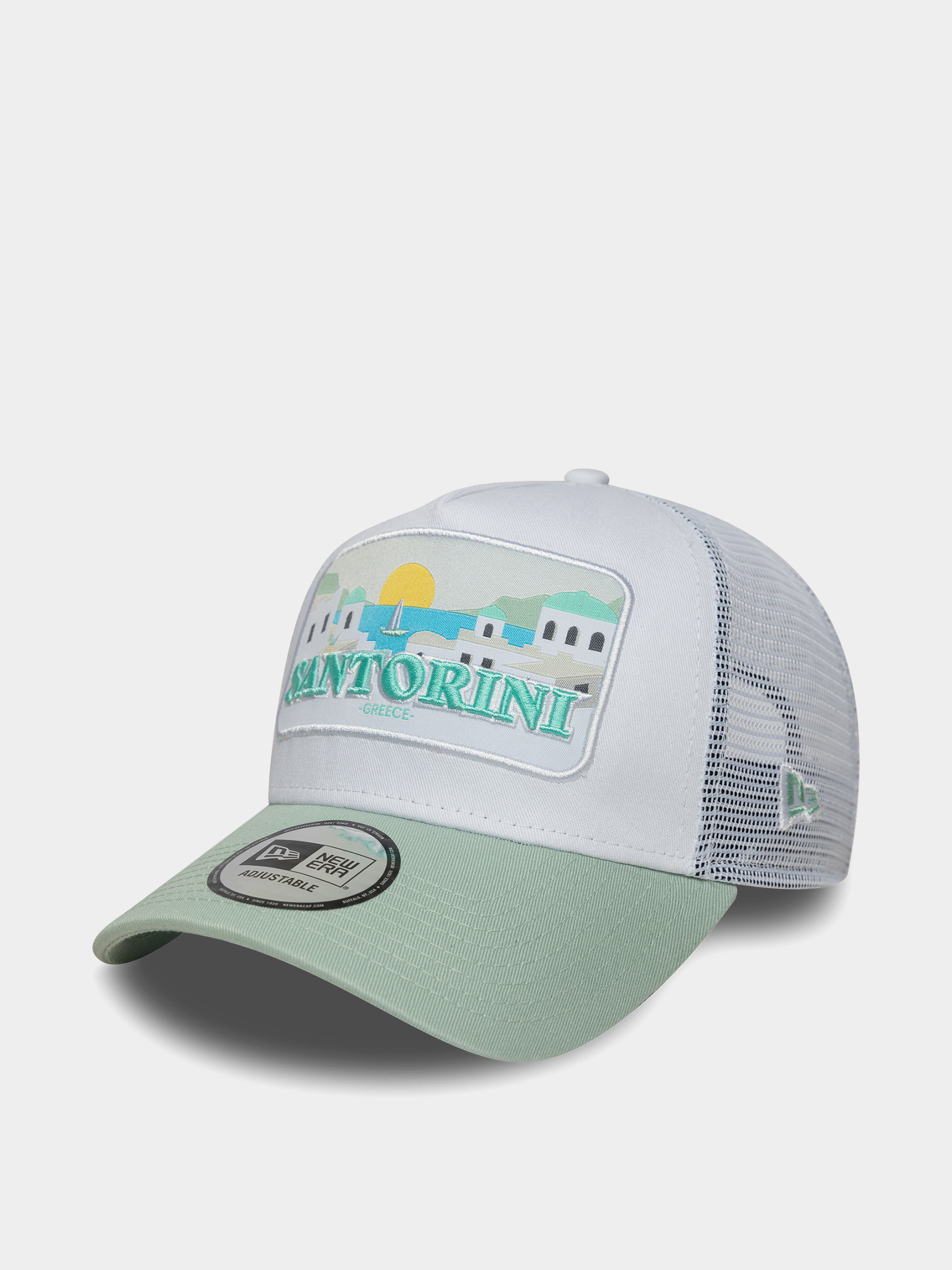 Czapka z daszkiem New Era Summer Trucker (mint/white)