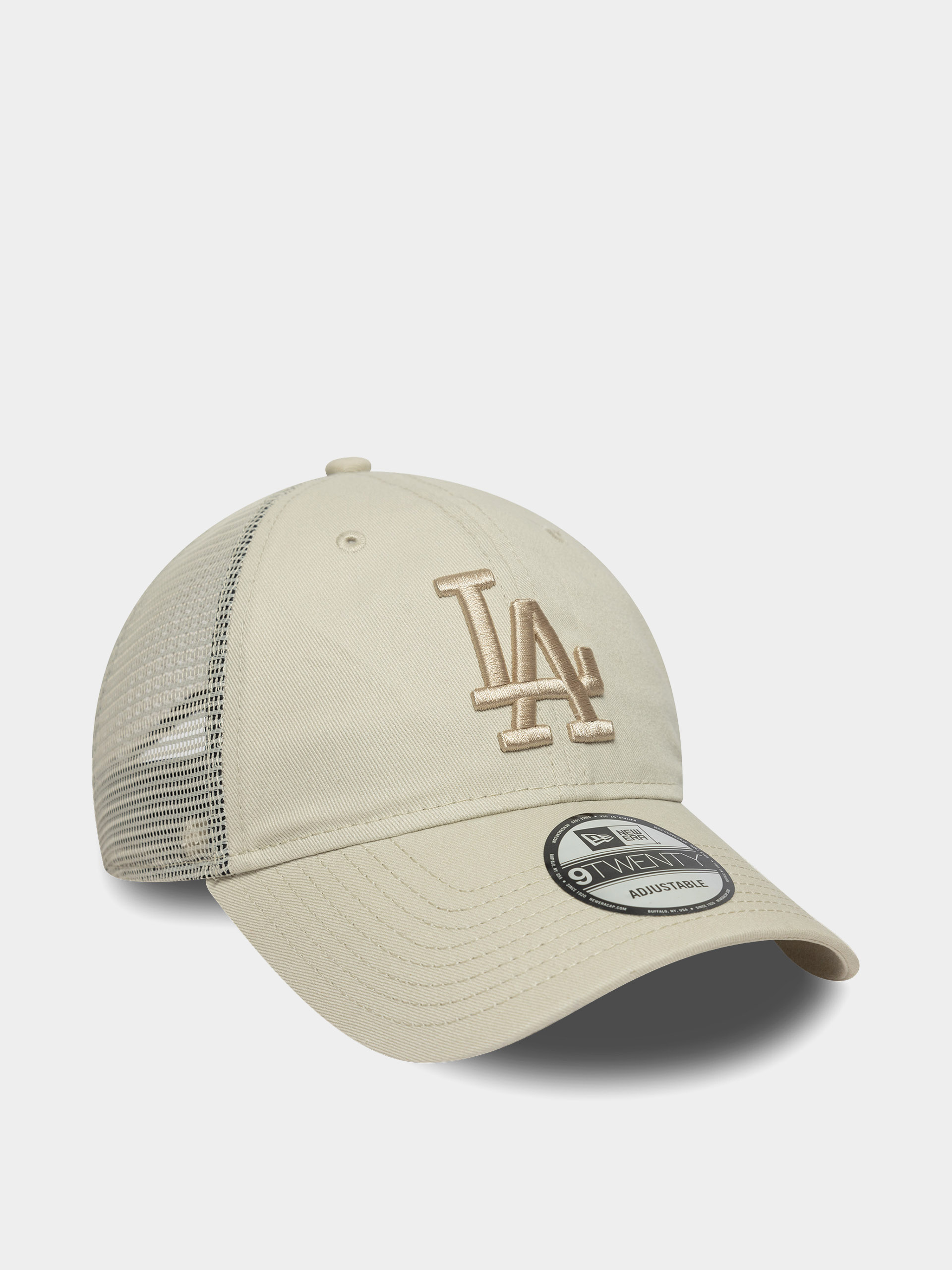 Czapka z daszkiem New Era Washed 9Twenty Trucker Los Angeles Dodgers (stone)