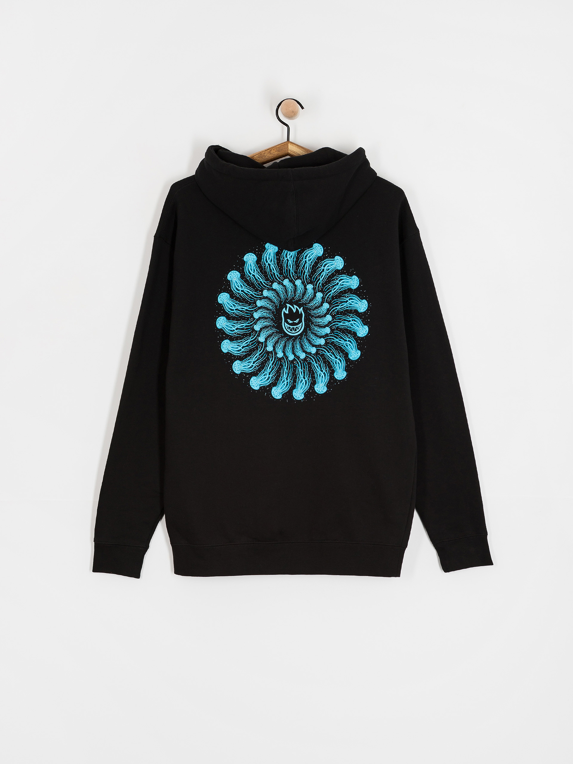 Bluza z kapturem Spitfire Atlantic Drift Jelly Classic HD (black)