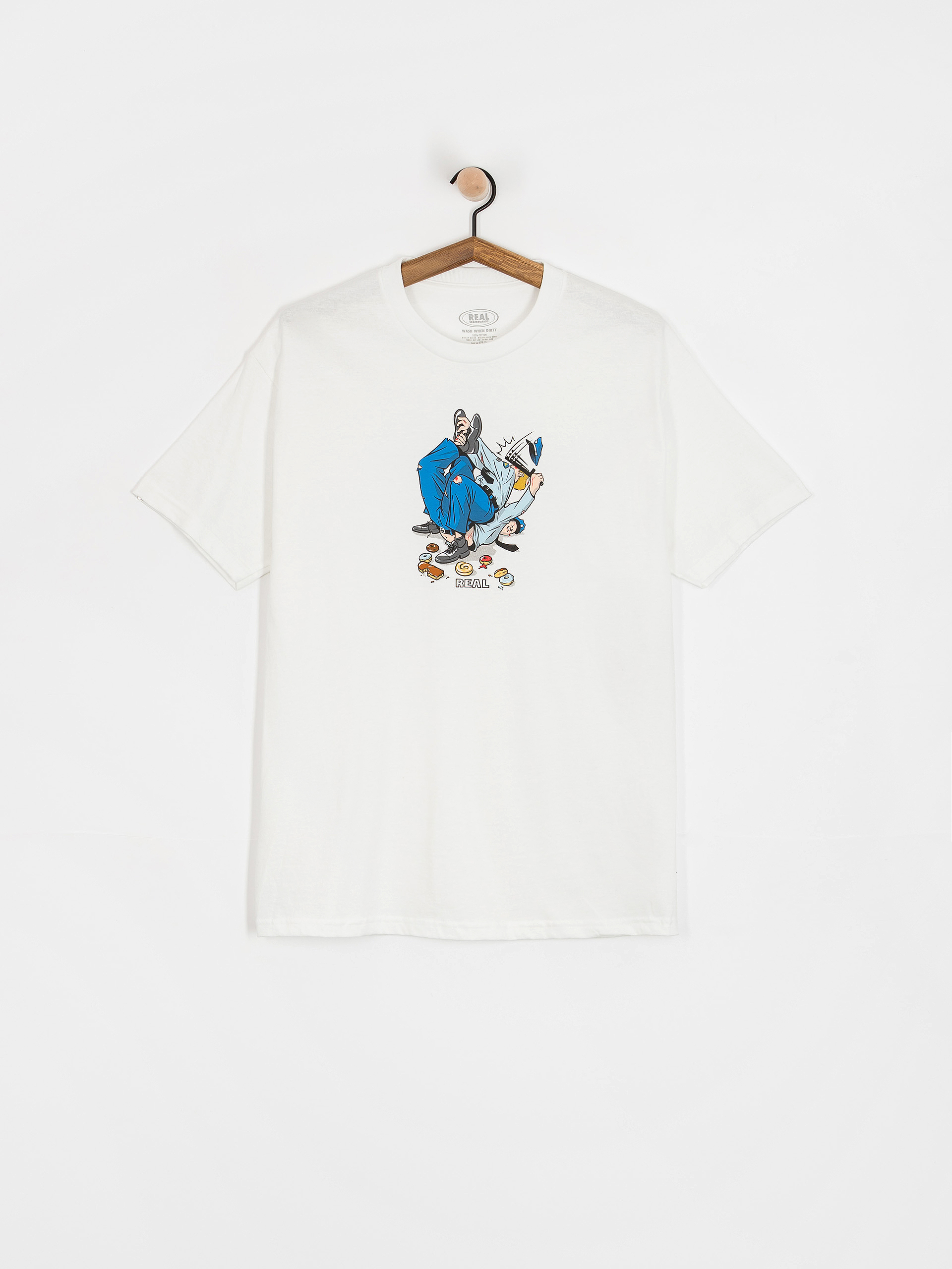 T-shirt Real Double Duty (white)