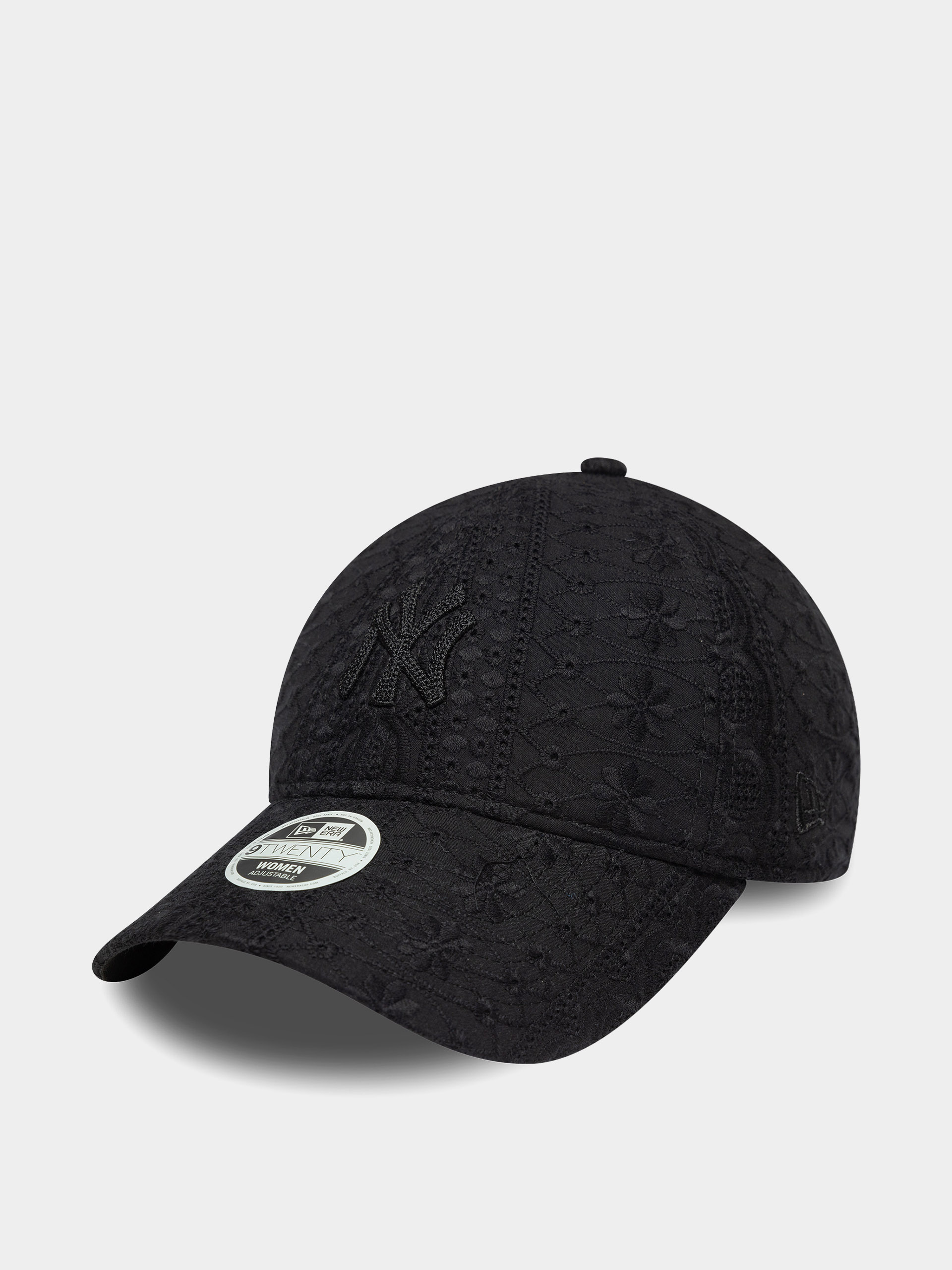 Czapka z daszkiem New Era Broderie 9Twenty New York Yankees Wmn (black)