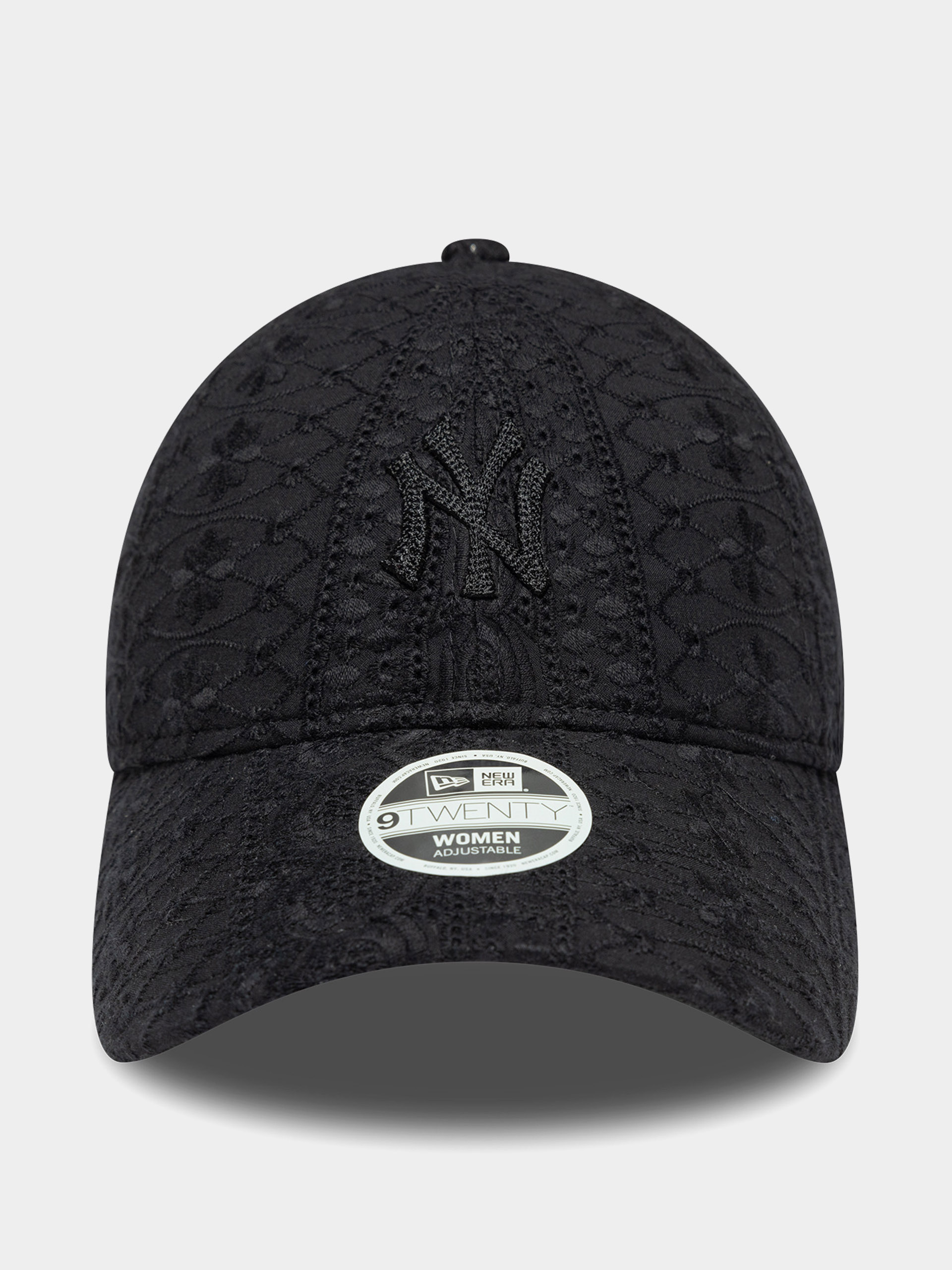 Czapka z daszkiem New Era Broderie 9Twenty New York Yankees Wmn (black)