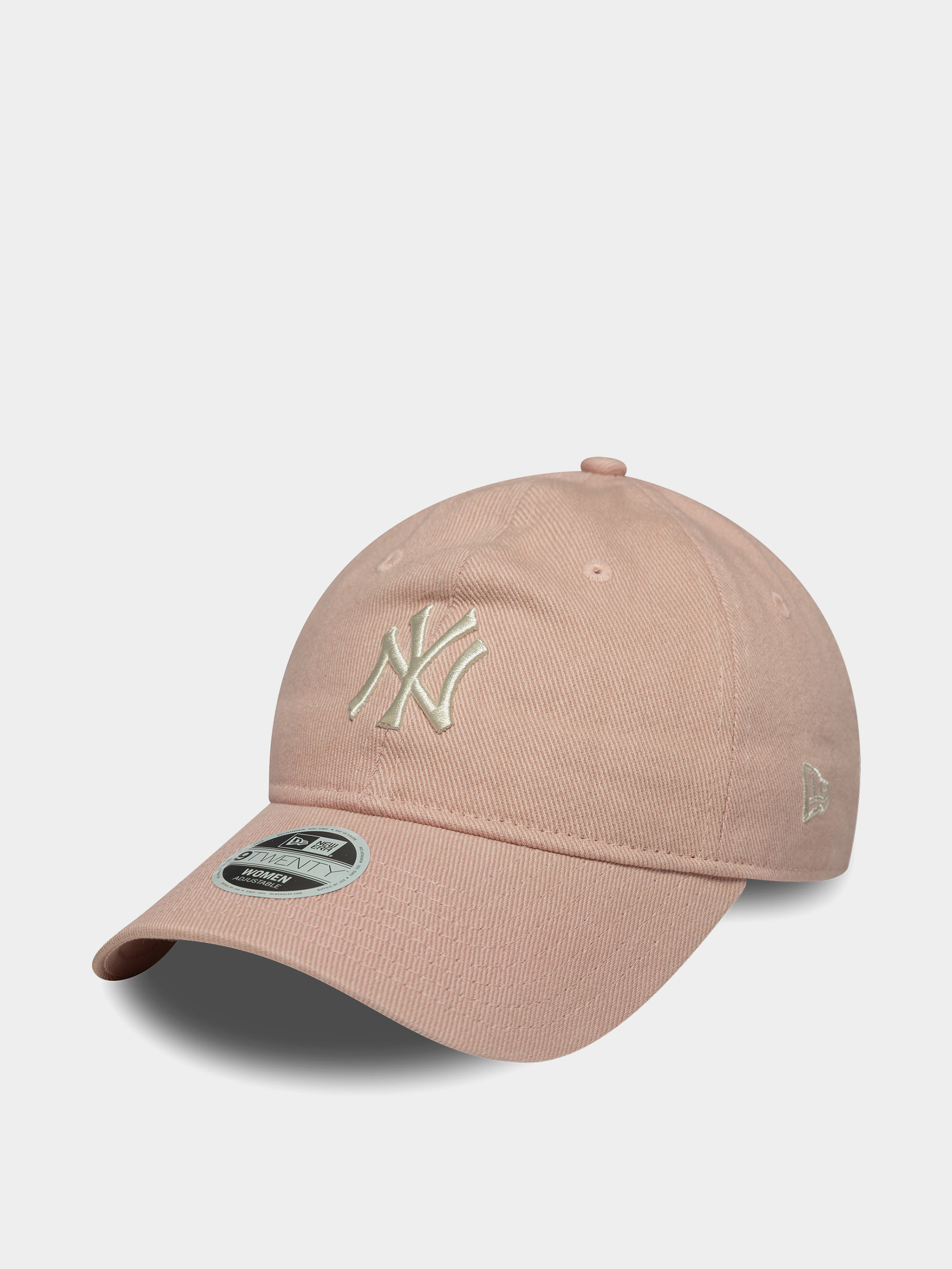 Czapka z daszkiem New Era Dye Denim 9Twenty New York Yankees Wmn (pink rose)