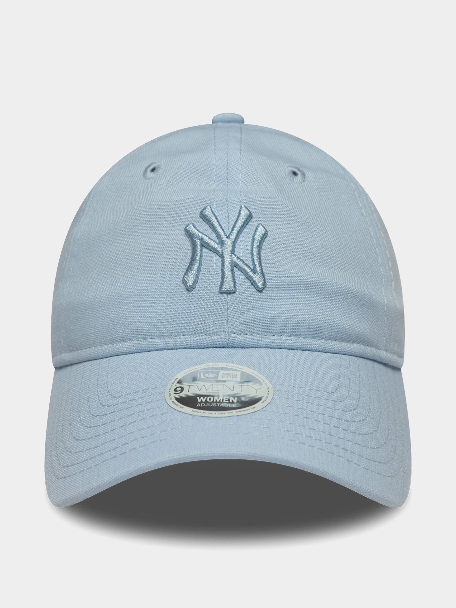 Czapka z daszkiem New Era Linen 9Twenty New York Yankees Wmn (blue)