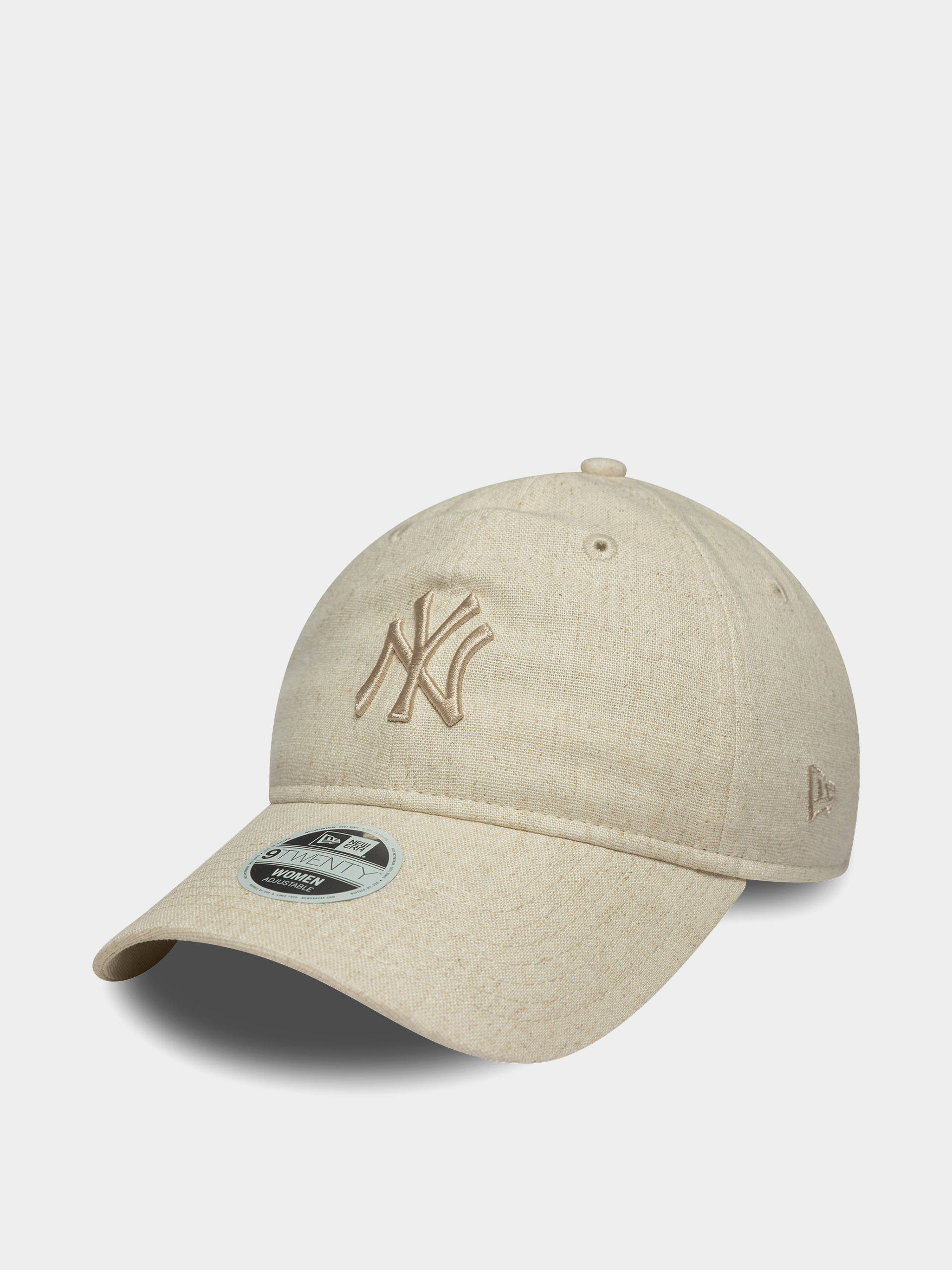 Czapka z daszkiem New Era Linen 9Twenty New York Yankees Wmn (beige)