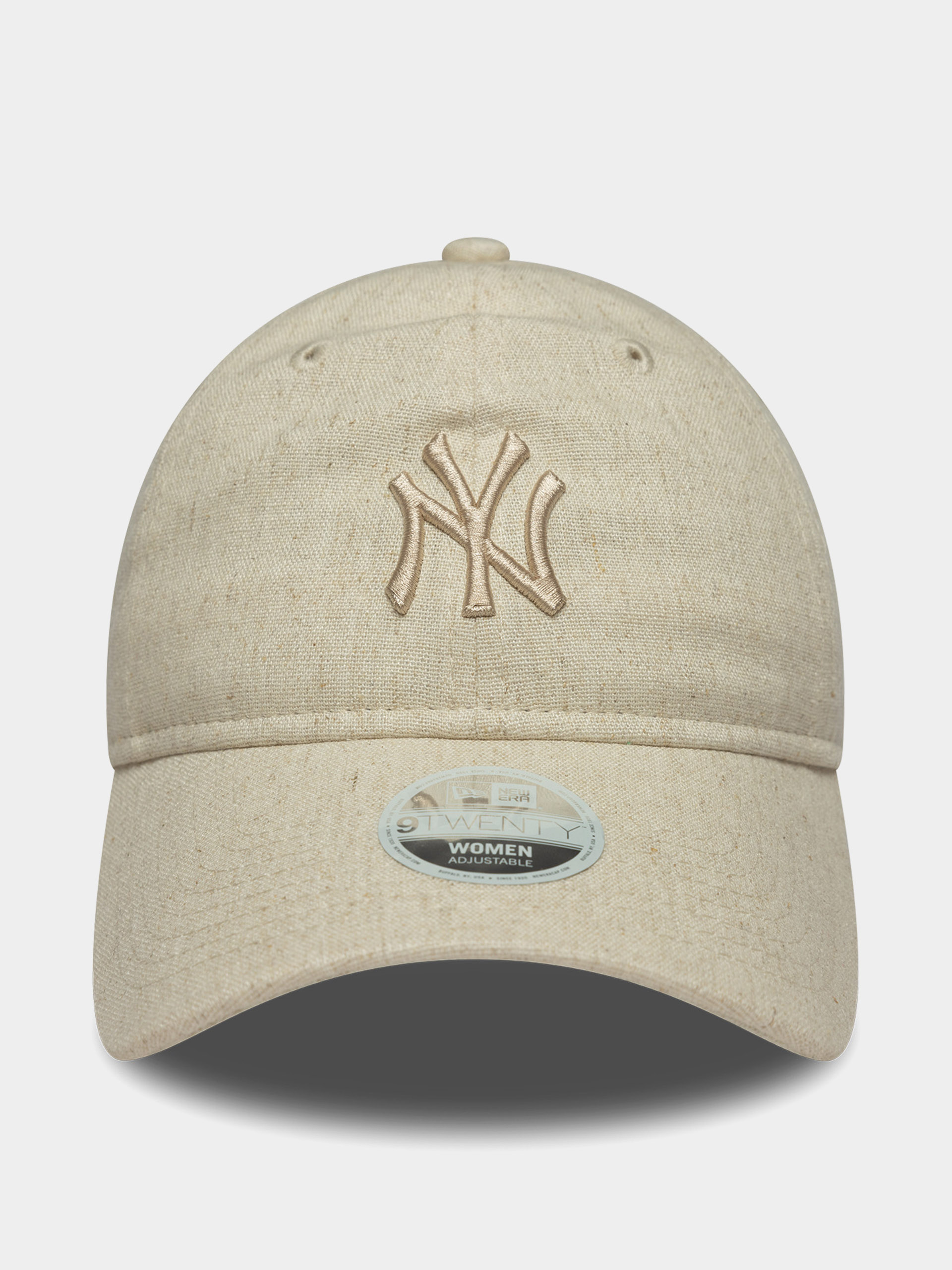 Czapka z daszkiem New Era Linen 9Twenty New York Yankees Wmn (beige)
