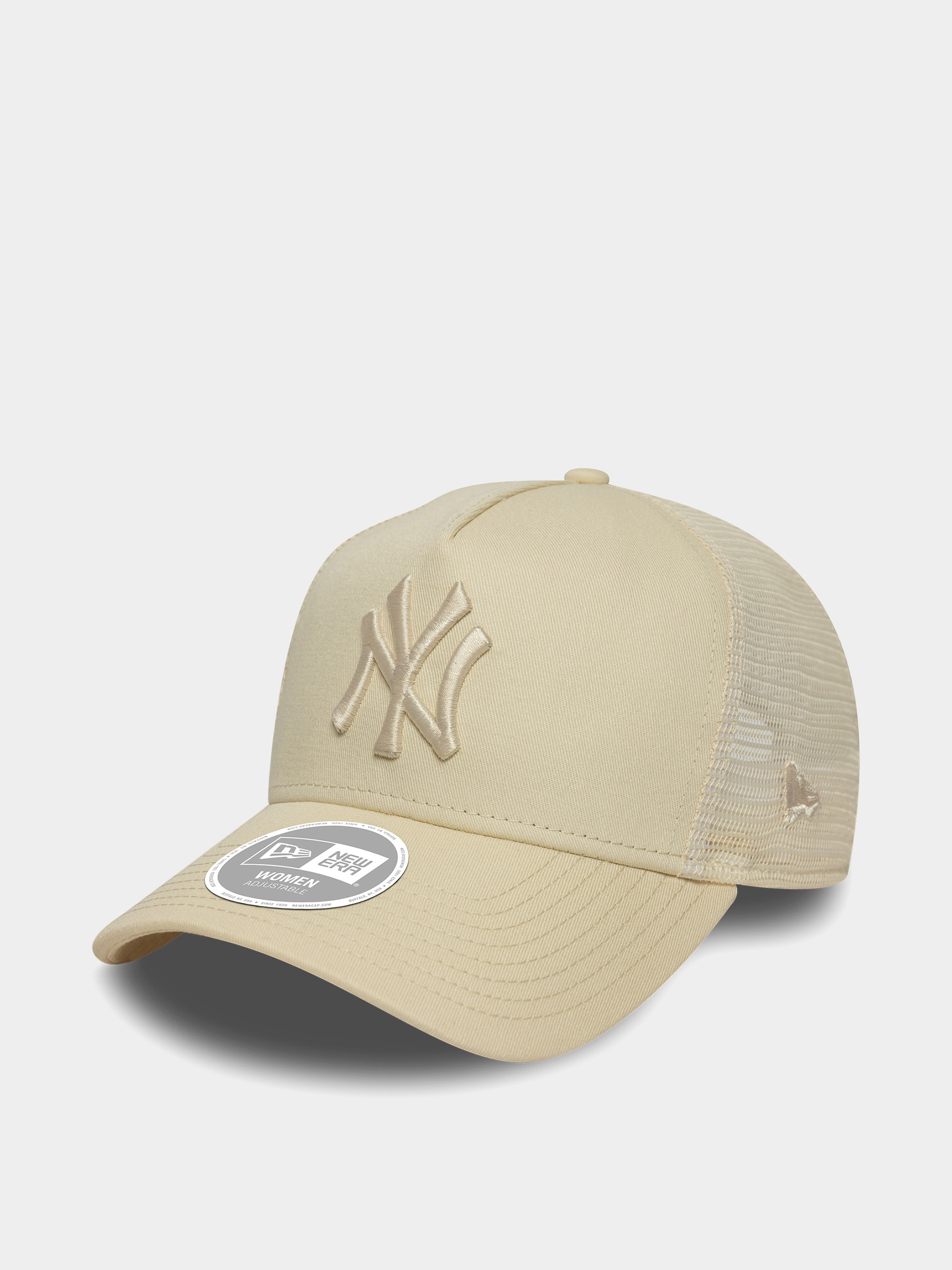 Czapka z daszkiem New Era League Essential Trucker New York Yankees Wmn (light cream)