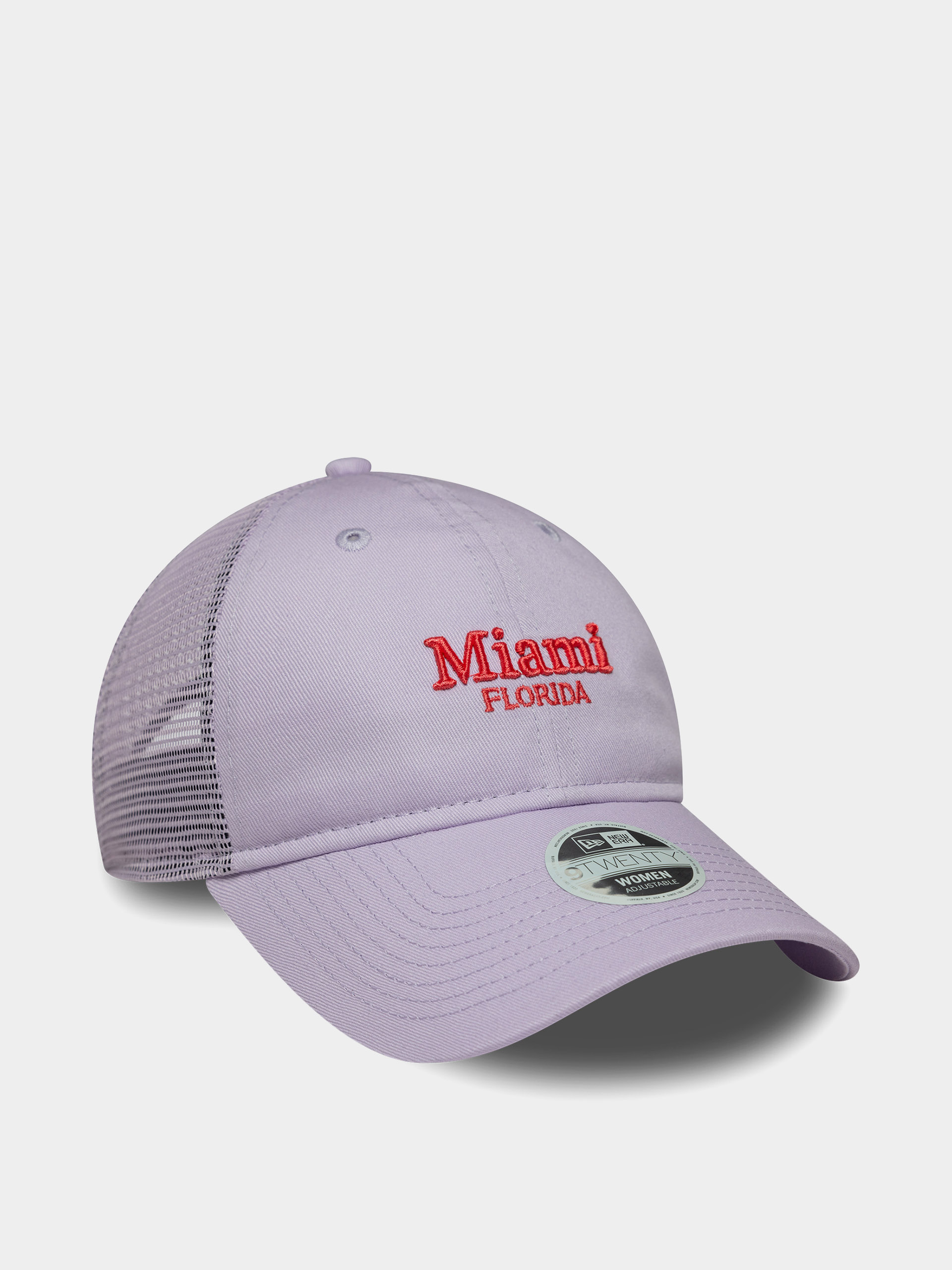 Czapka z daszkiem New Era City 9Twenty Trucker Wmn (violet)