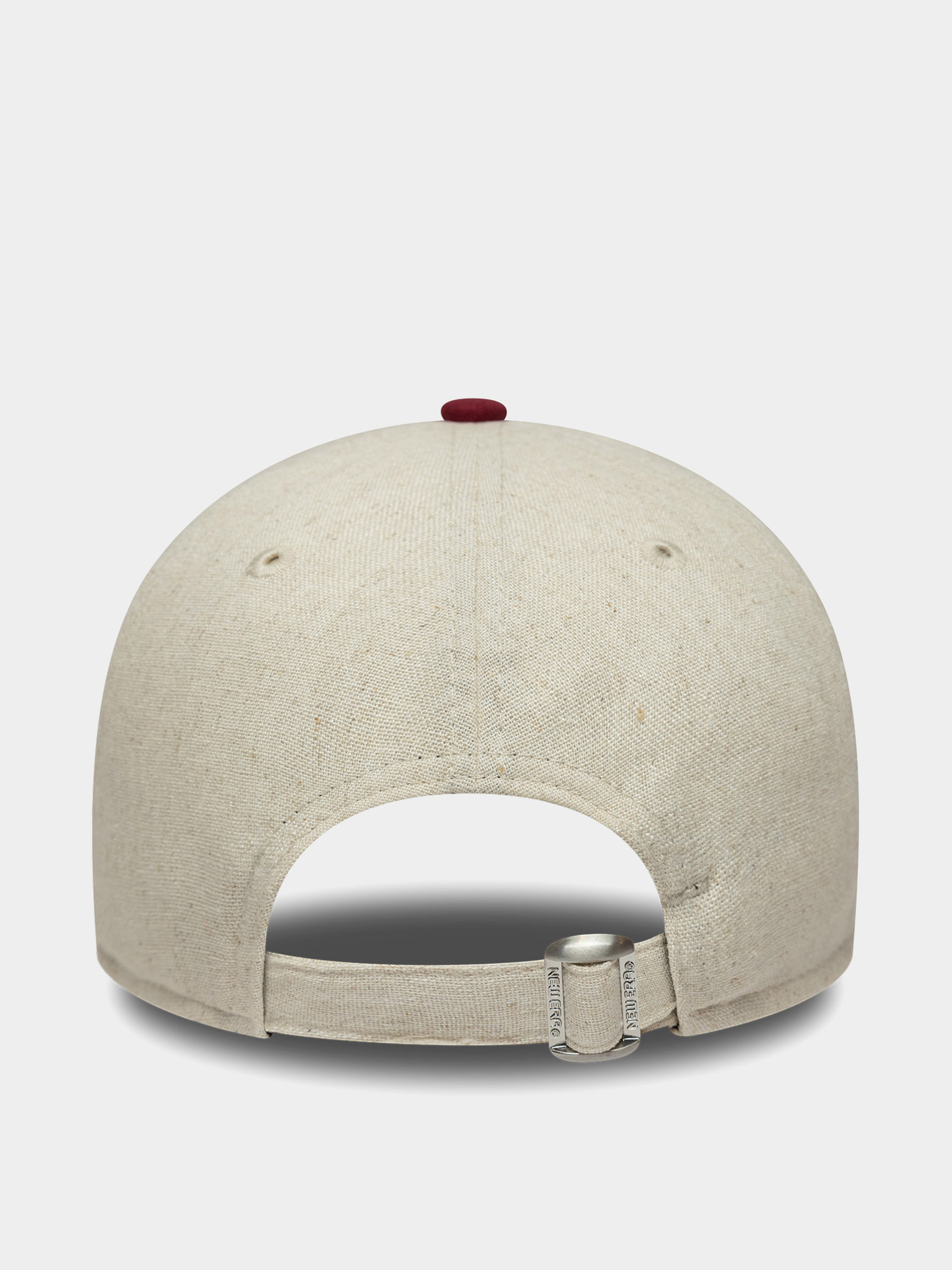 Czapka z daszkiem New Era Linen 9Forty Ne (red/chalk)