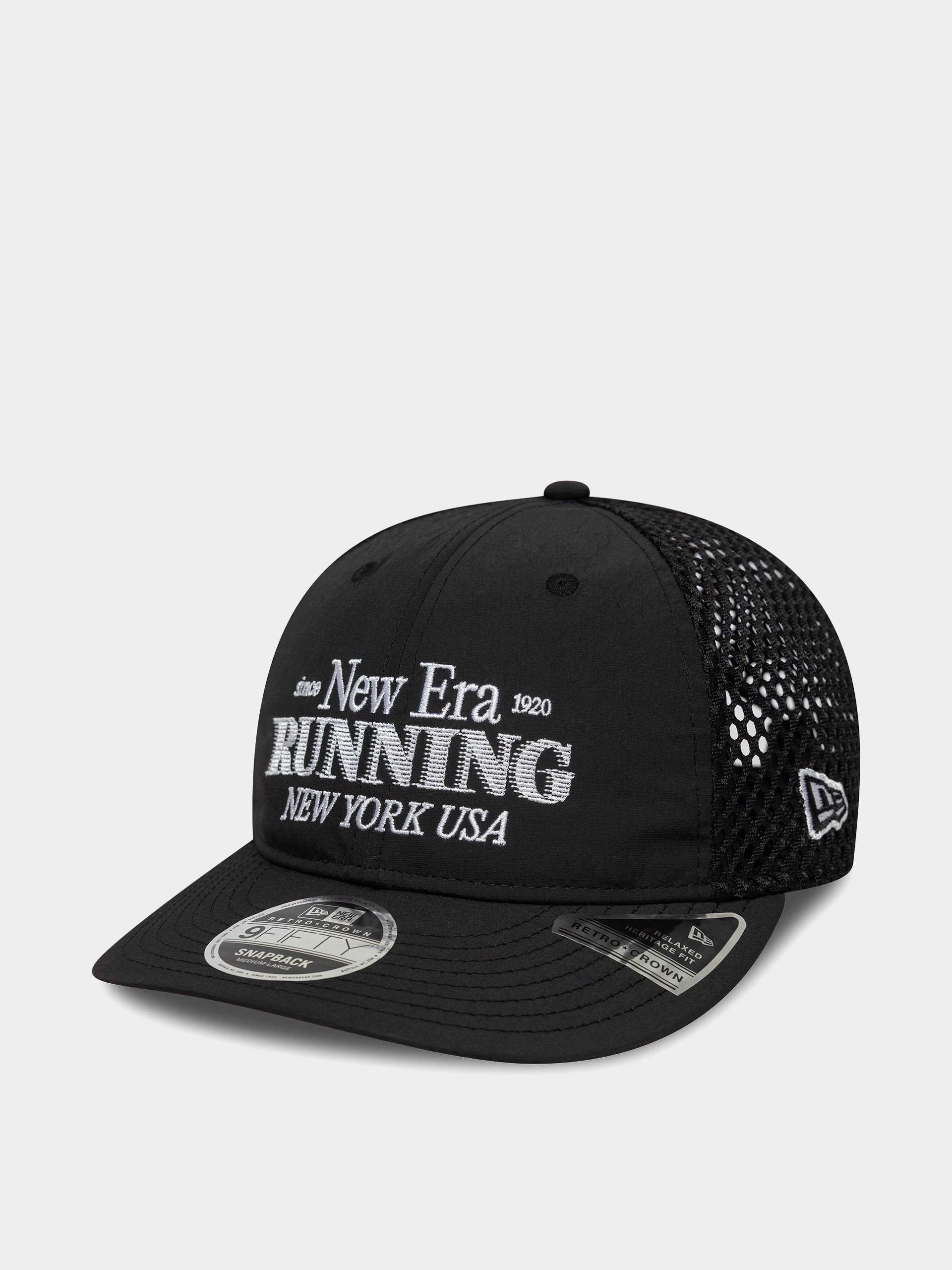 Czapka z daszkiem New Era Running Rc 9Fifty (black)