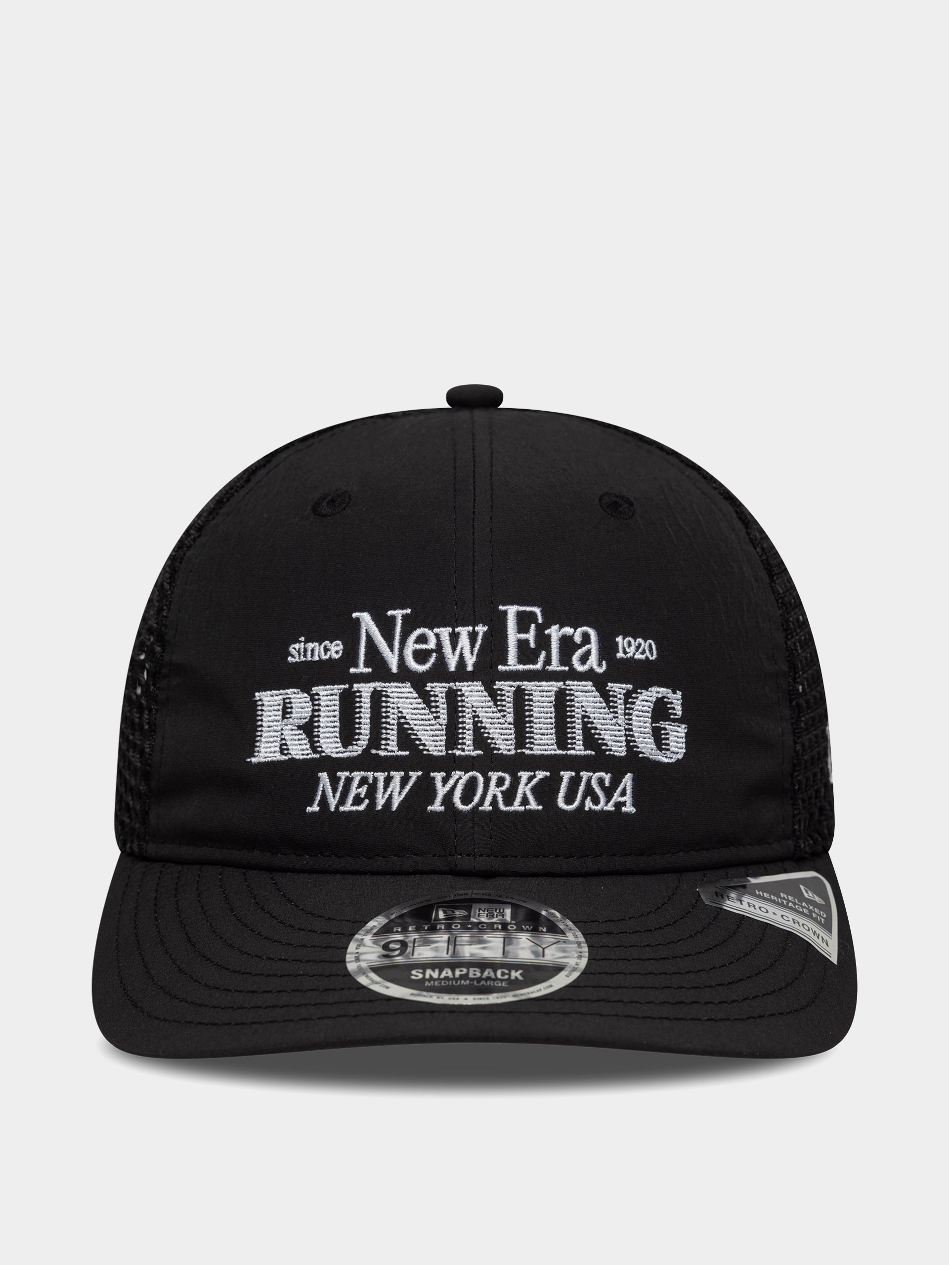 Czapka z daszkiem New Era Running Rc 9Fifty (black)