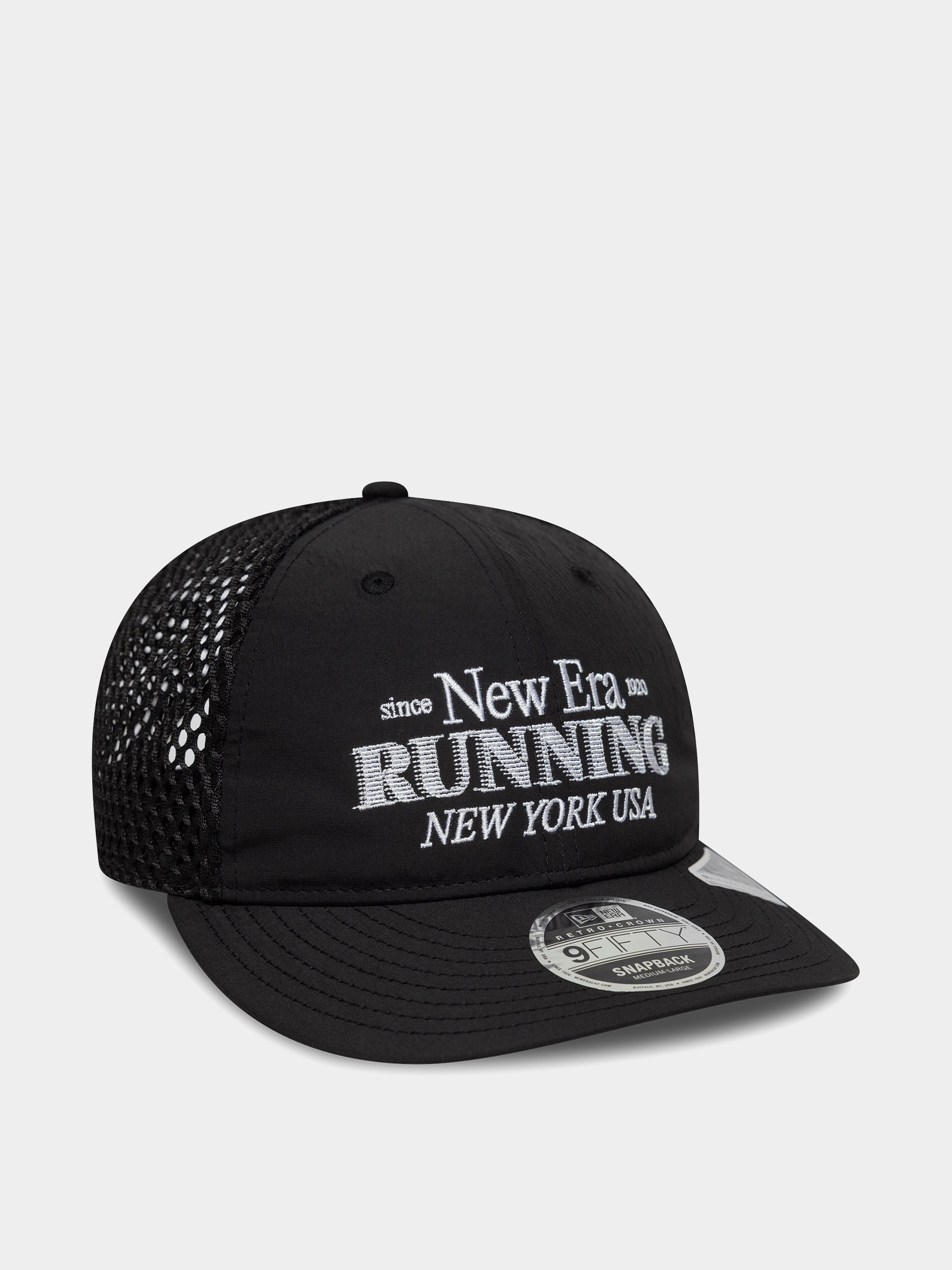 Czapka z daszkiem New Era Running Rc 9Fifty (black)
