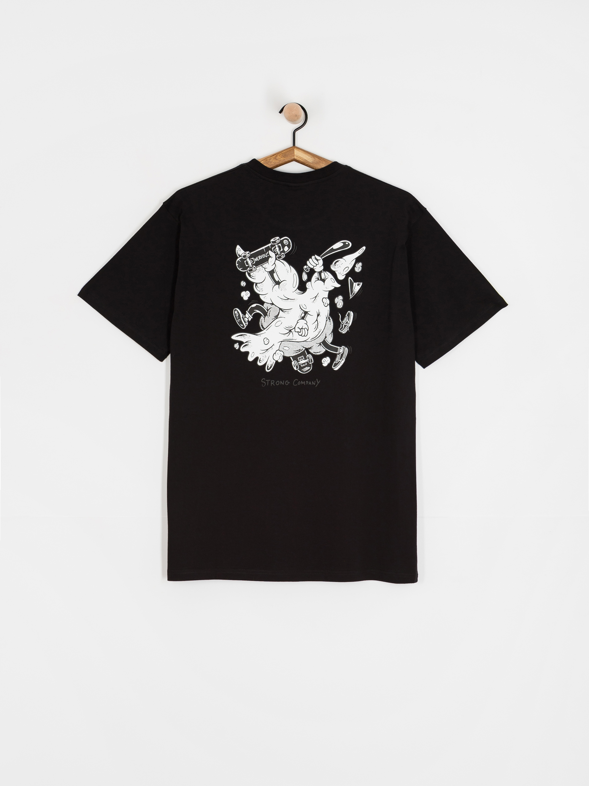 T-shirt Nervous Fight (black)