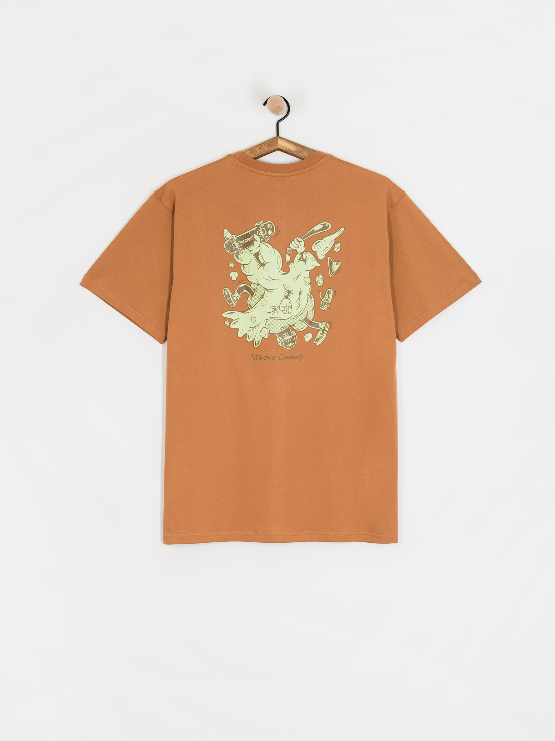 T-shirt Nervous Fight (brick)