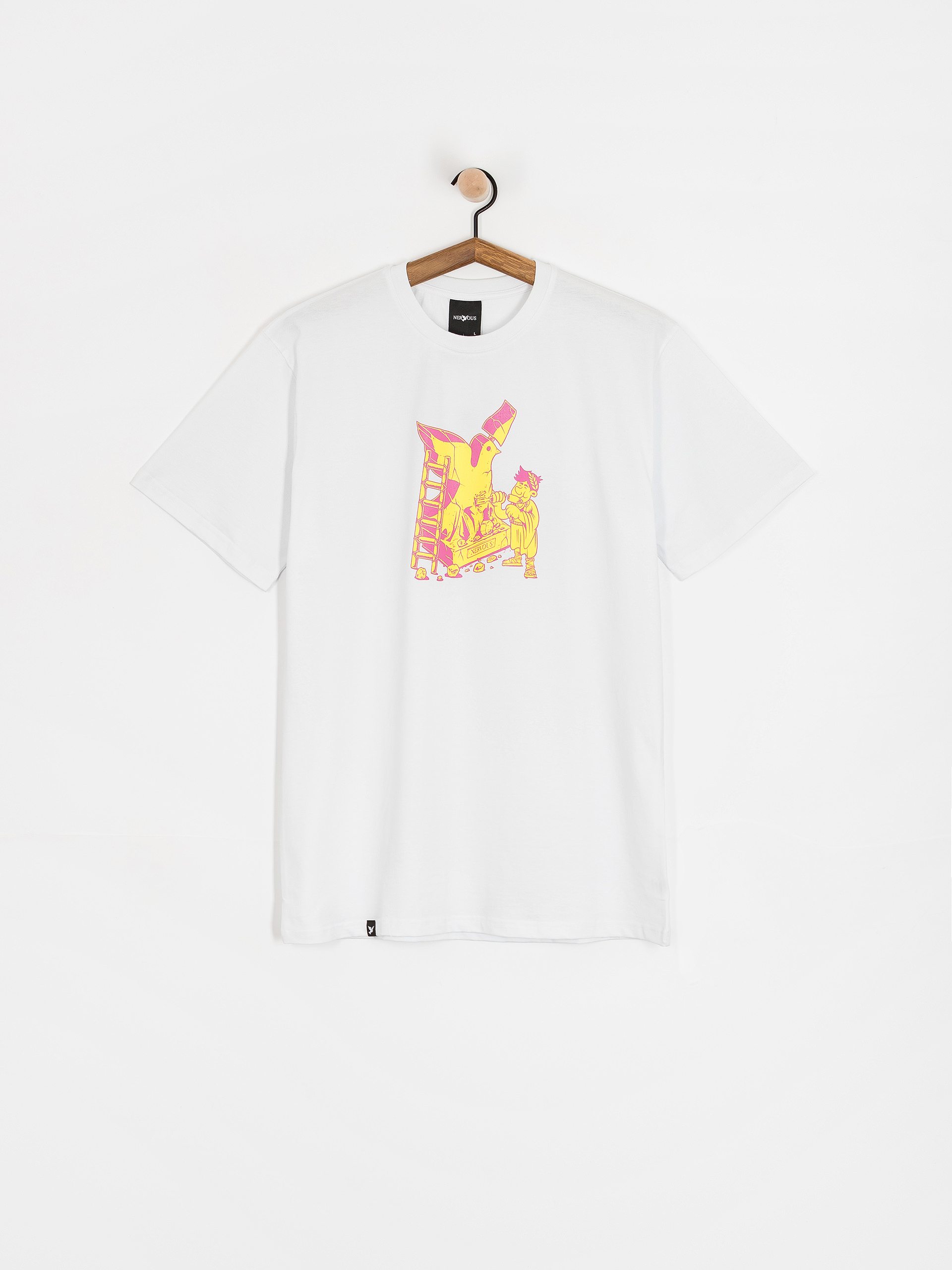 T-shirt Nervous Michael (white)
