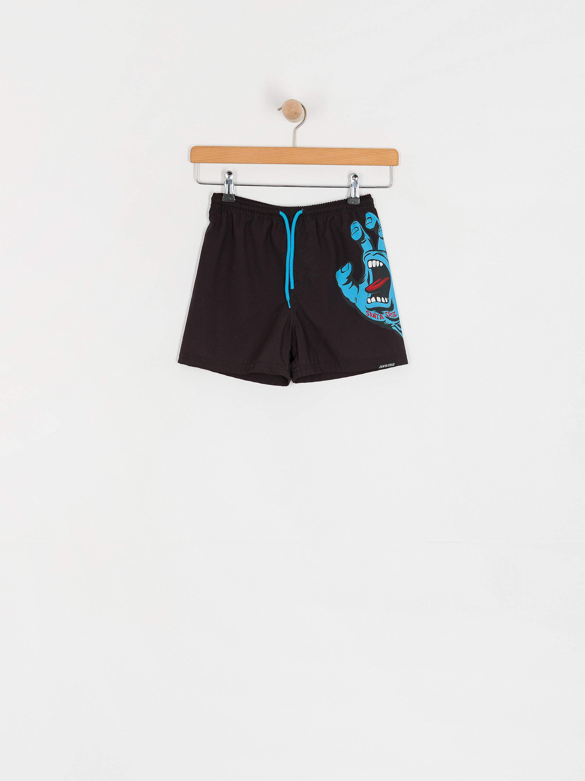 Boardshorty Santa Cruz Screaming Hand Swimshort JR (black)