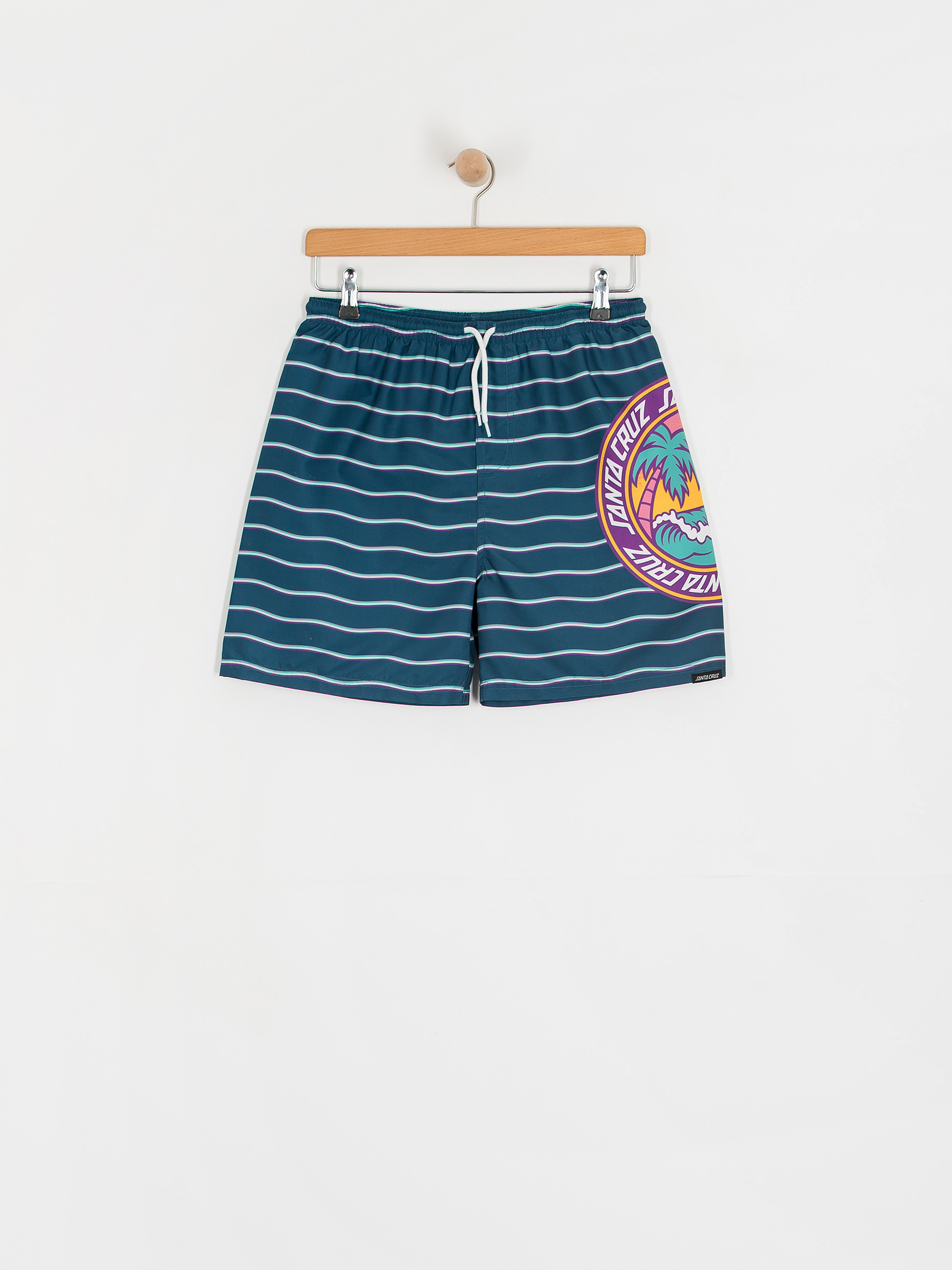 Szorty Santa Cruz Youth Paradise Break JR (tidal teal wave stripe)