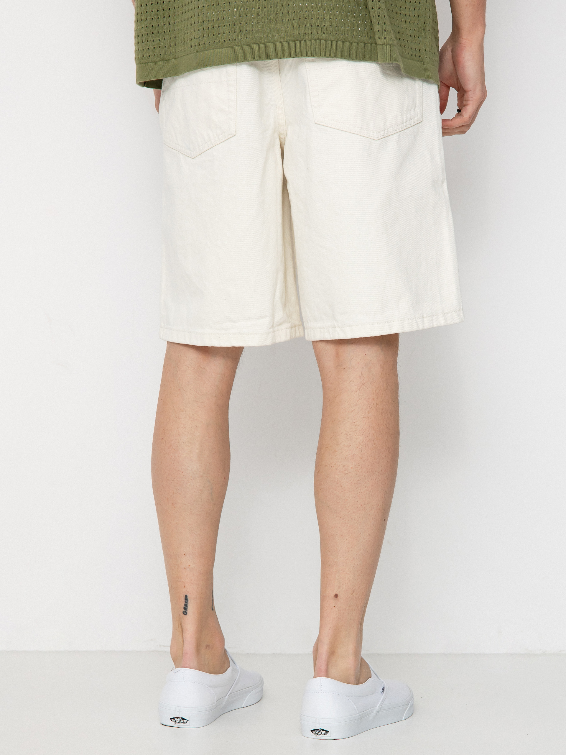 Szorty Vans Check 5 Baggy Denim (marshmallow)