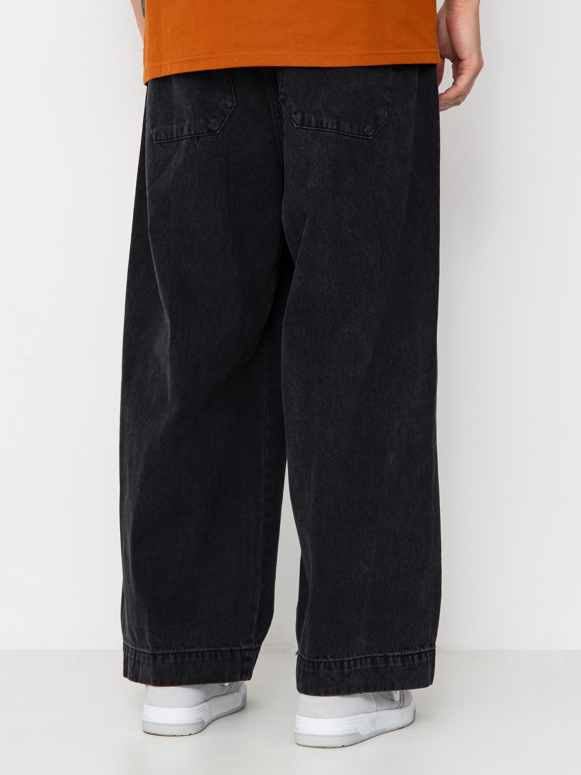 Spodnie OBEY Oliver Denim Pleated (faded black)