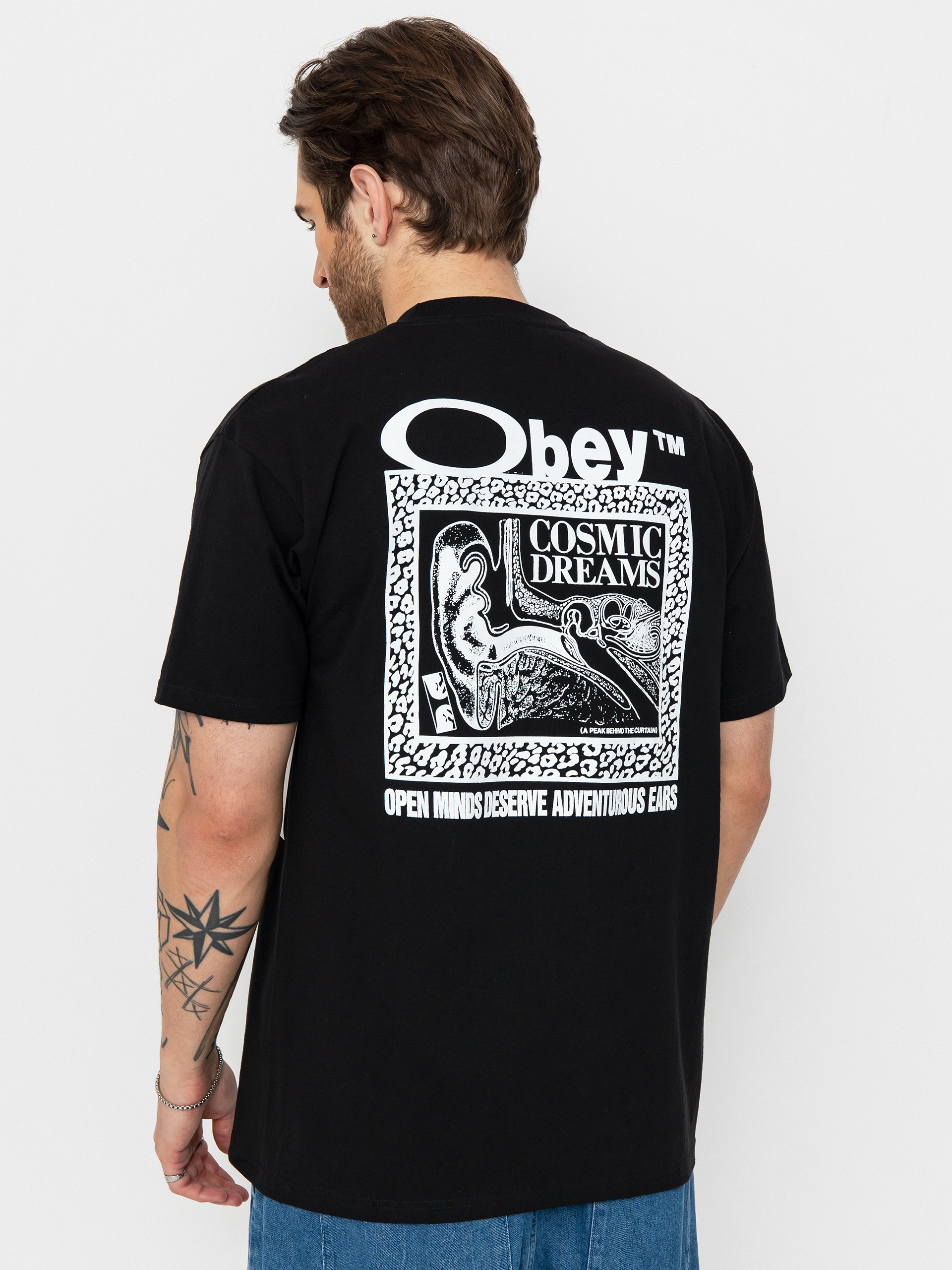 T-shirt OBEY Cosmic Dreams (black)