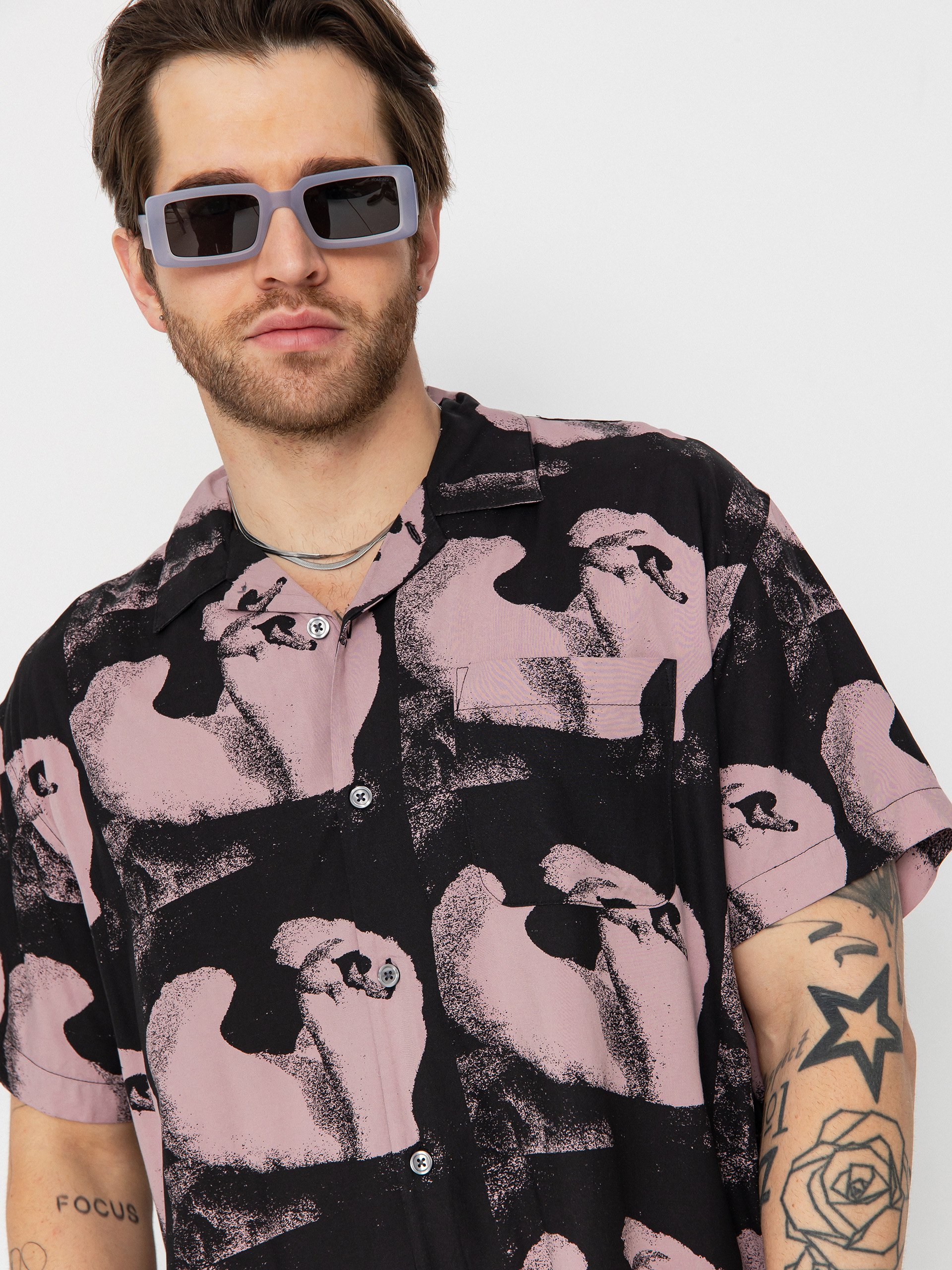 Koszula OBEY Ambre (mauve multi)