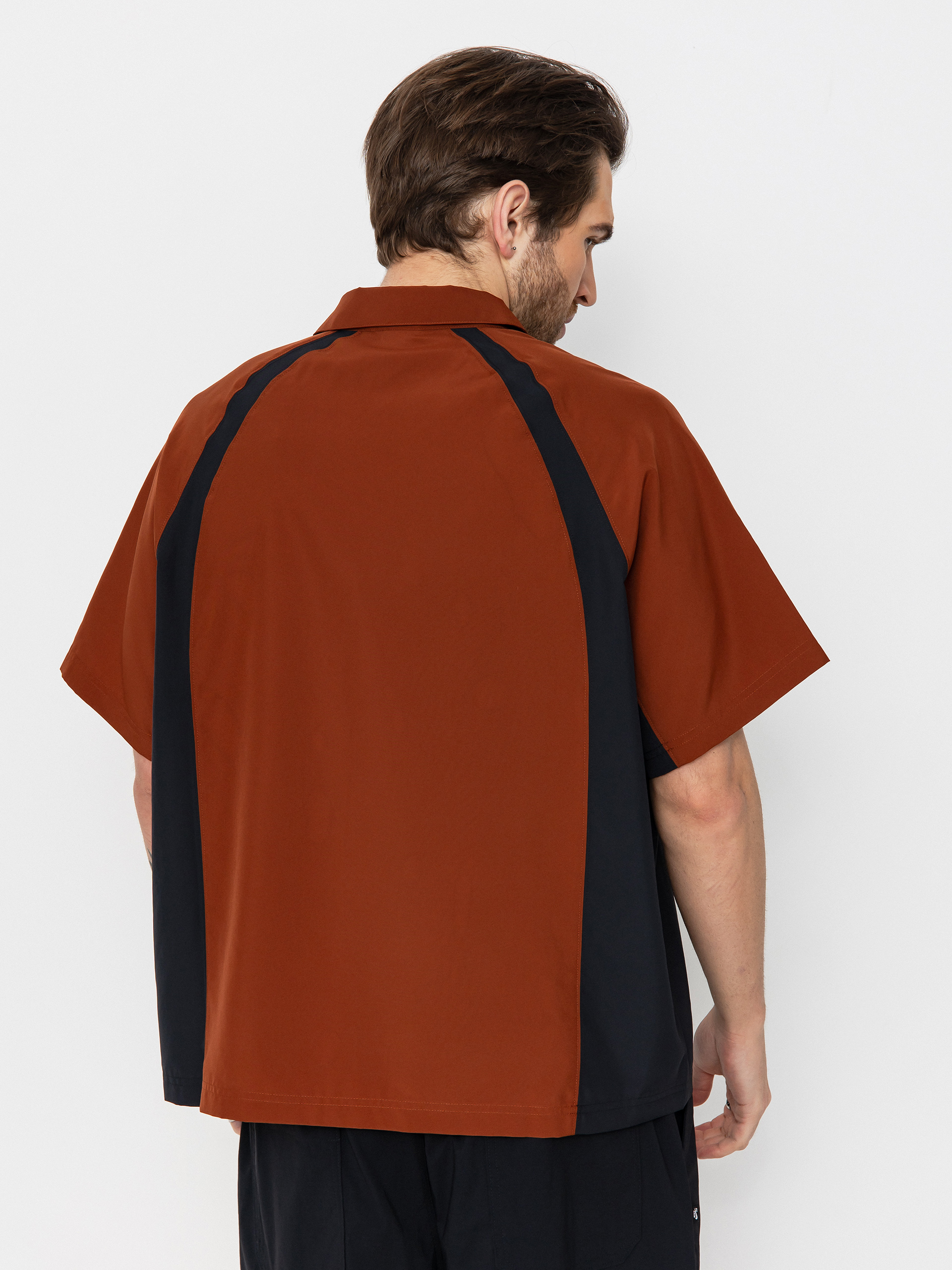 Koszula Nike SB Dri Fit Bowler2 Woven (cinnamon/black/white)