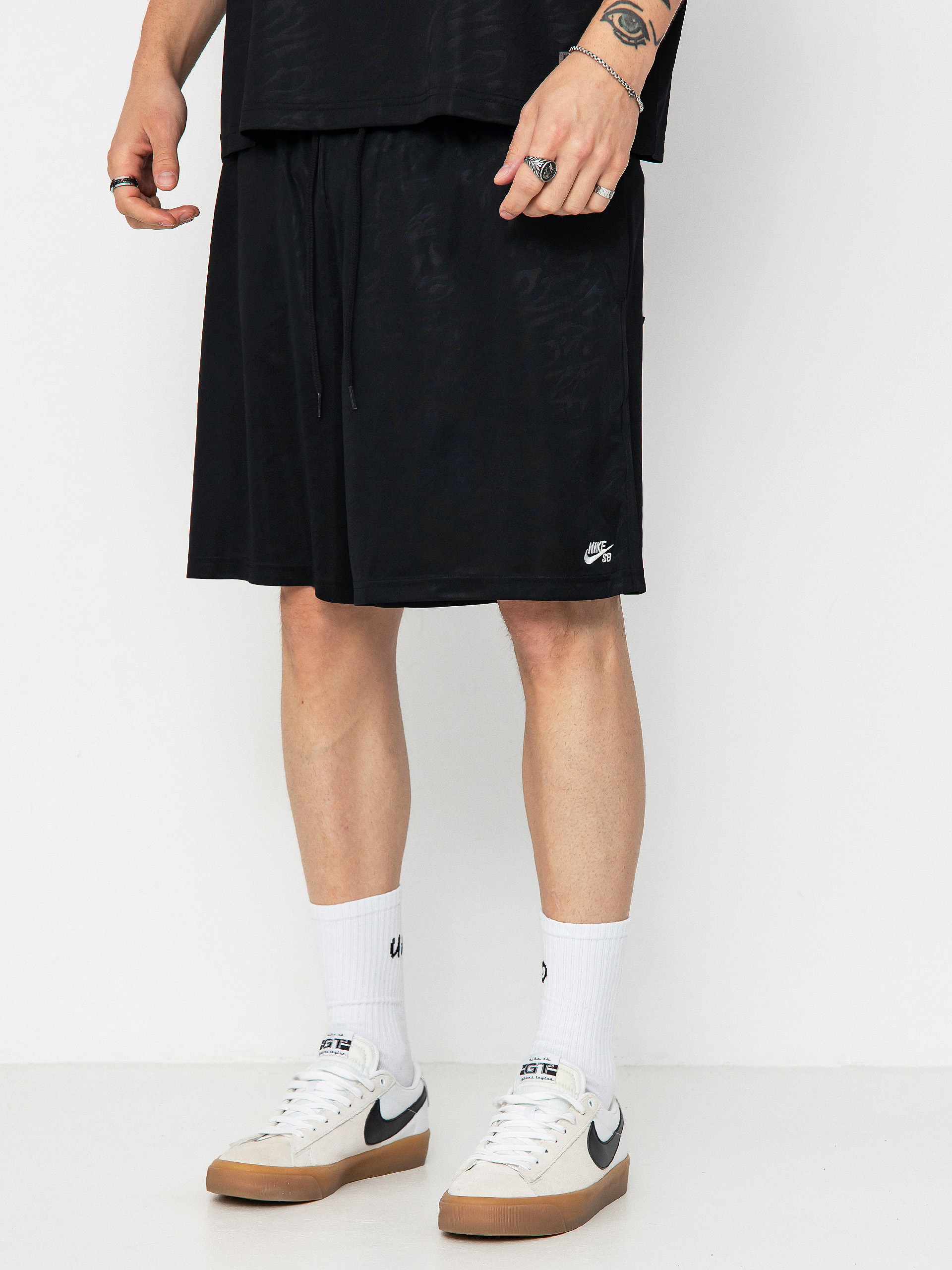 Szorty Nike SB Dri Fit Jacquard (black/white)