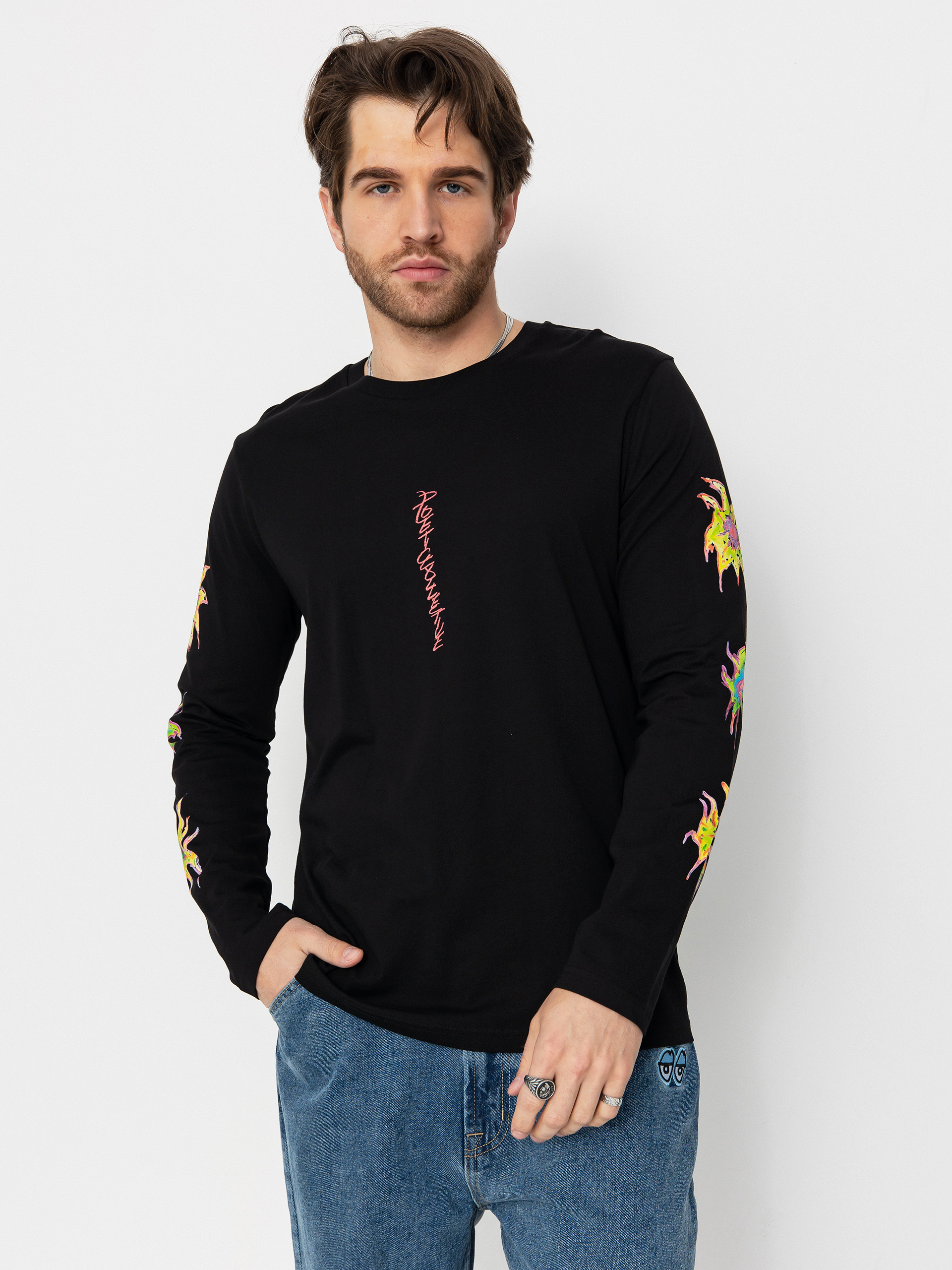 Longsleeve Poetic Collective Arm Tribal (black)