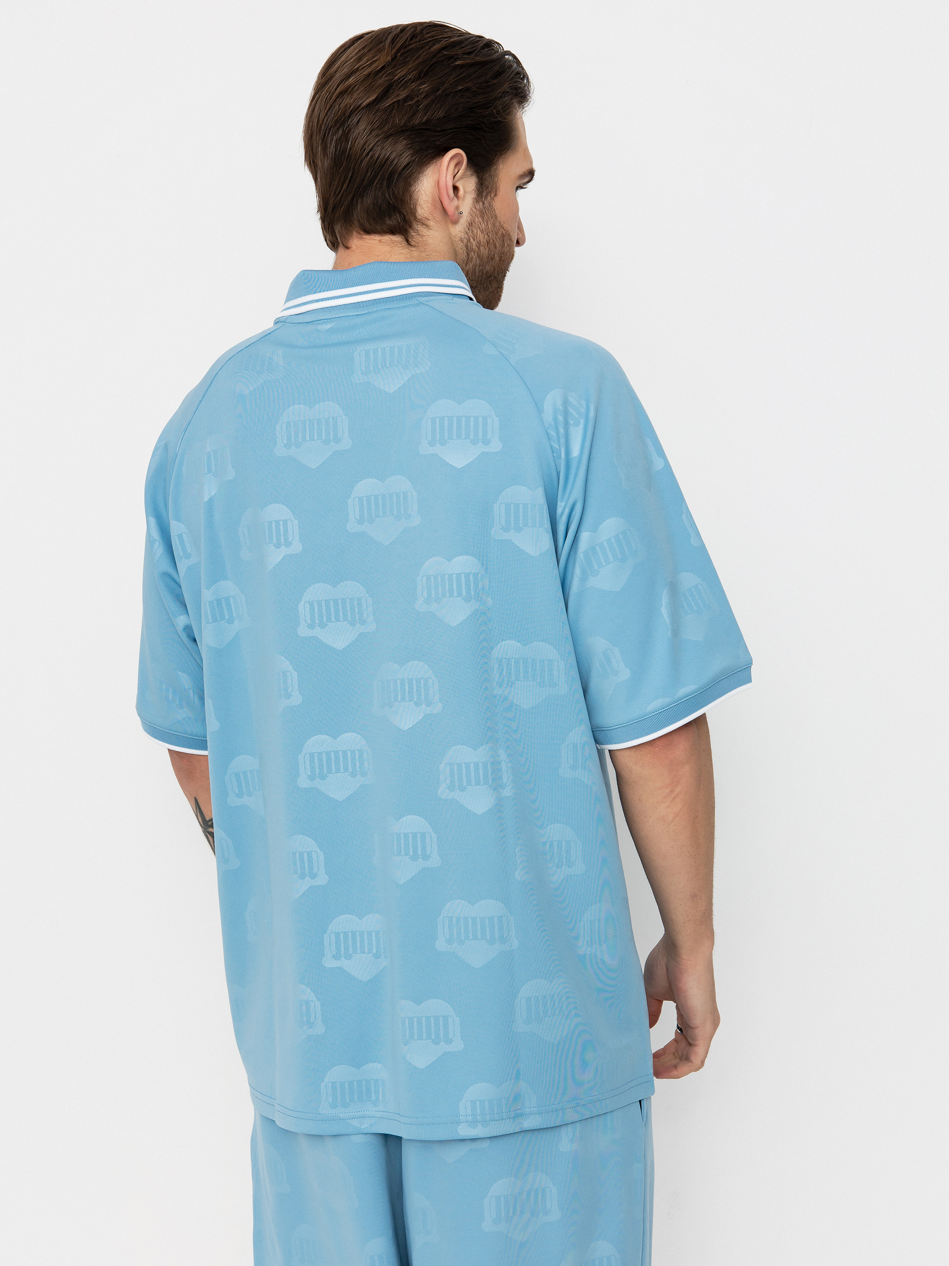 T-shirt Carhartt WIP Hartts Football - niebieski (heart