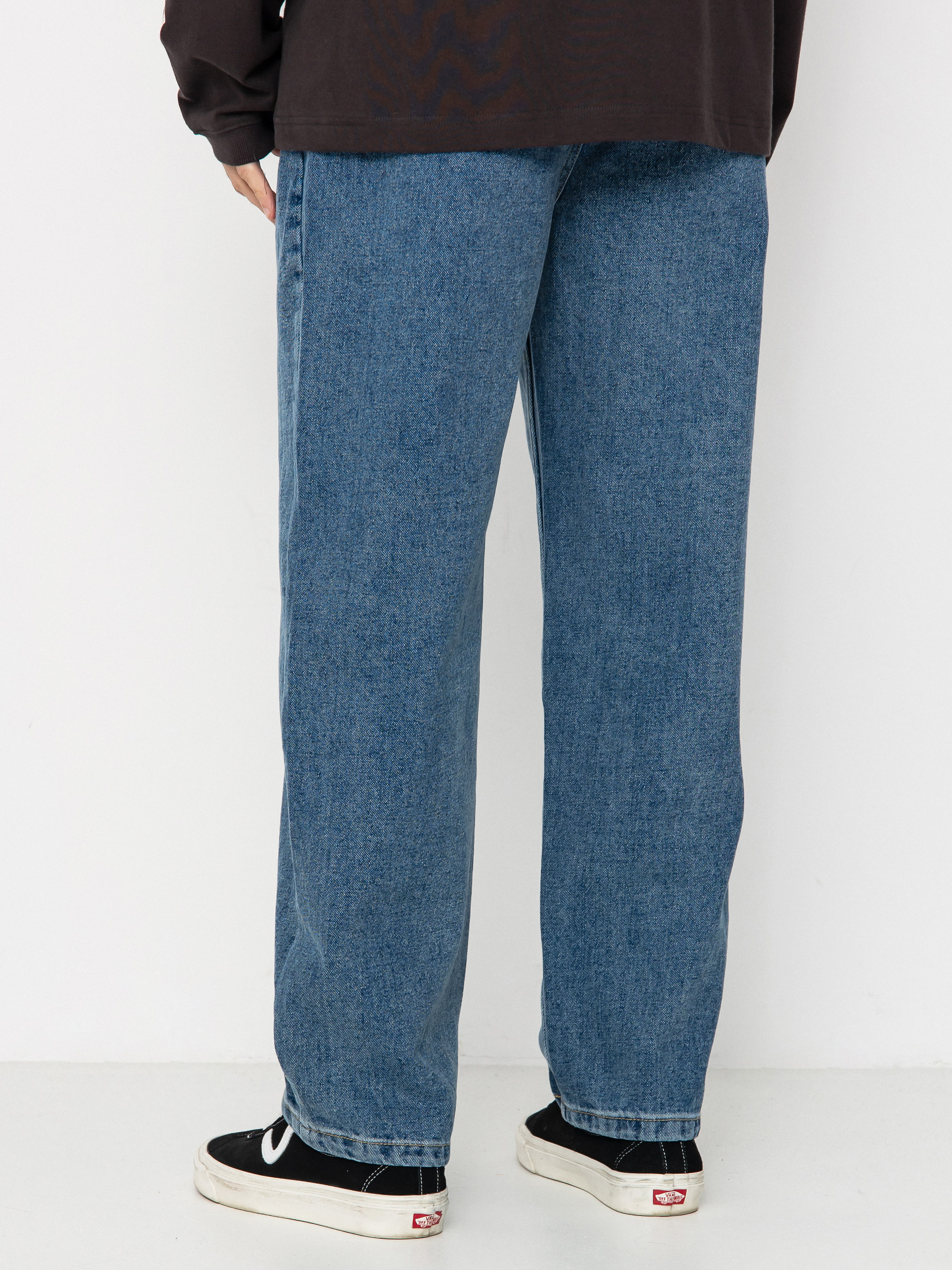 Spodnie Krooked Eyes Denim Twill Pant (med stone wash)