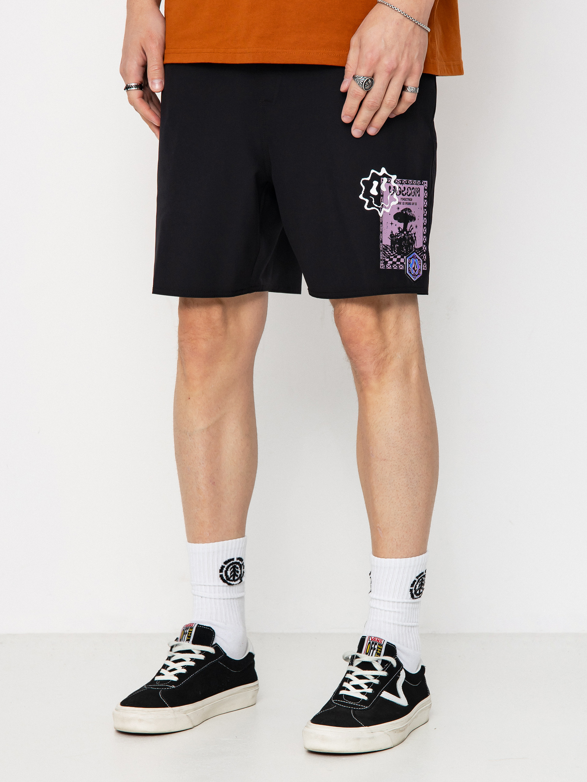Szorty Volcom Fa F Rygalski Trunk 17 (black)